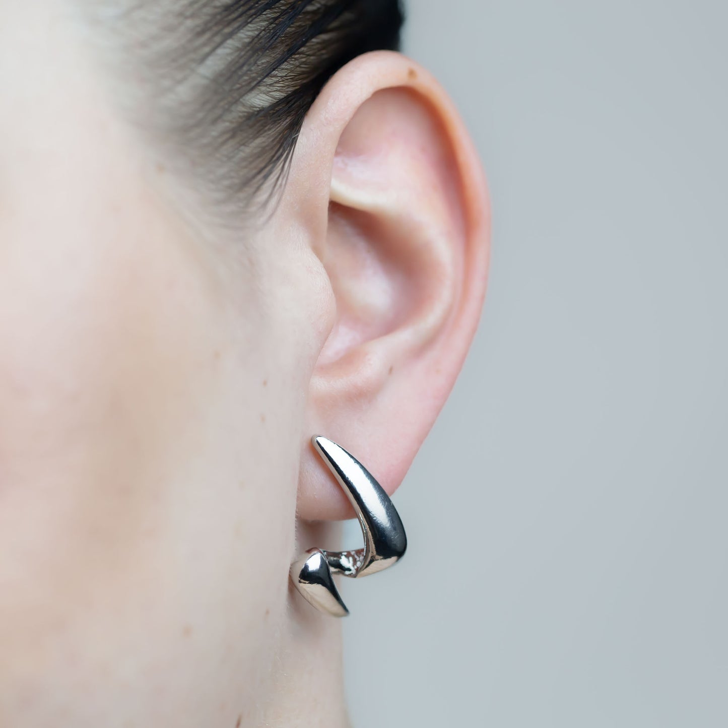 Cercei insignia - Argintiu