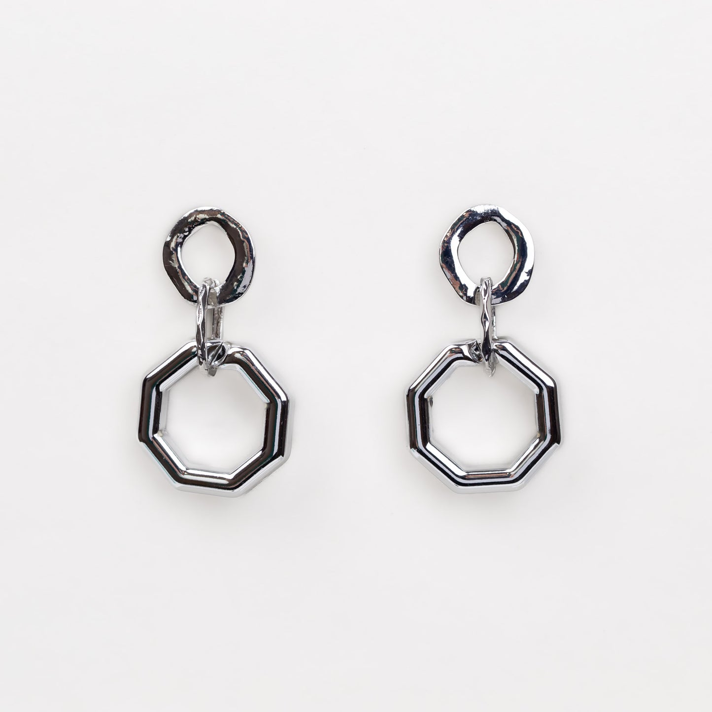 Cercei kronos ușori și delicați - Argintiu