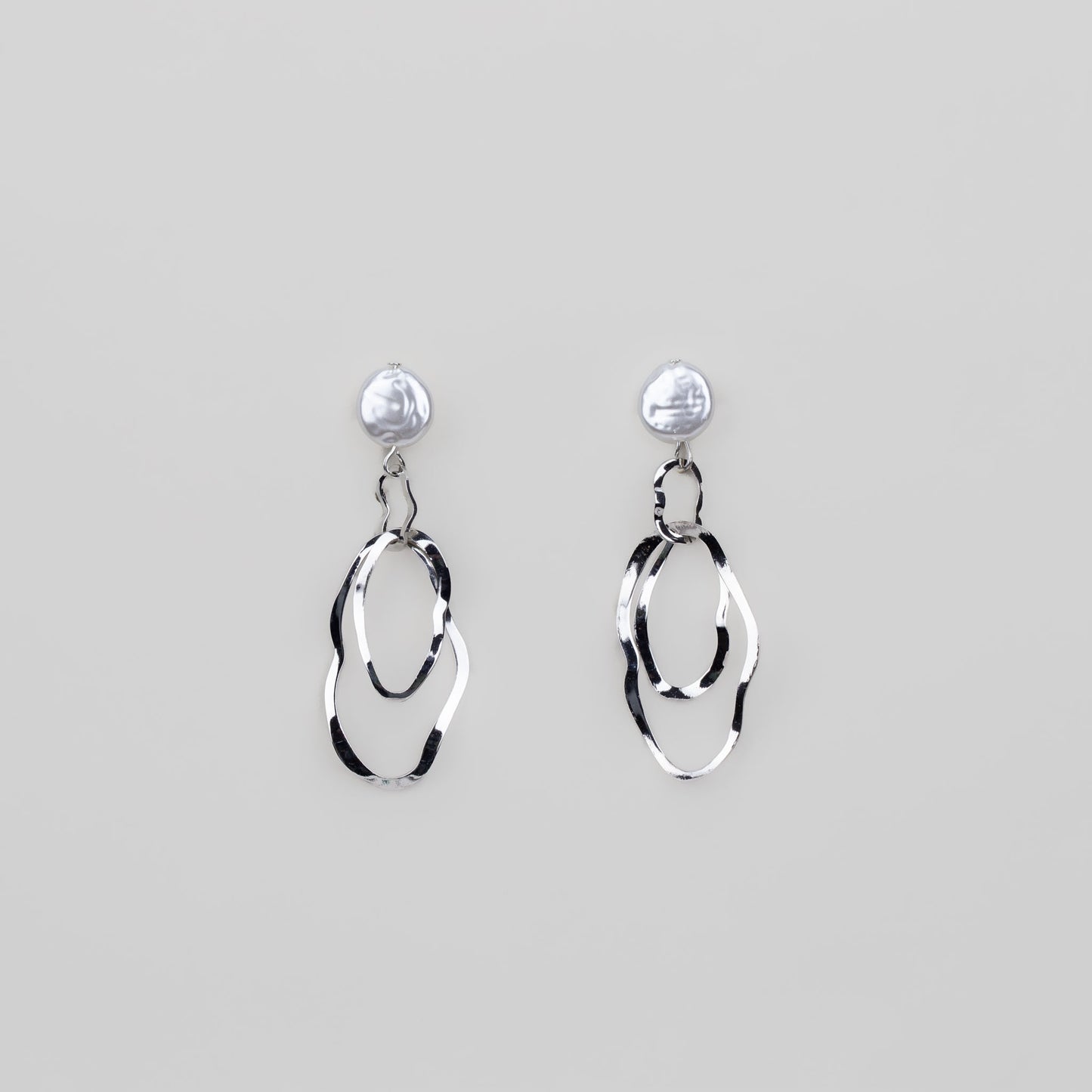 Cercei lungi satisfacție infinită - Argintiu