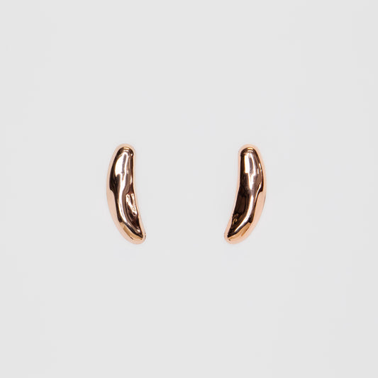 Cercei metalici Arc Metalic - Rose Gold