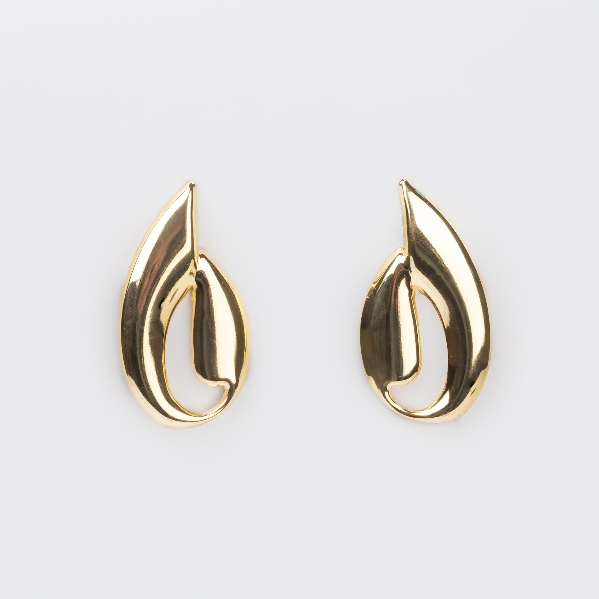 Cercei metalici galaxy chic, set 2 - Auriu
