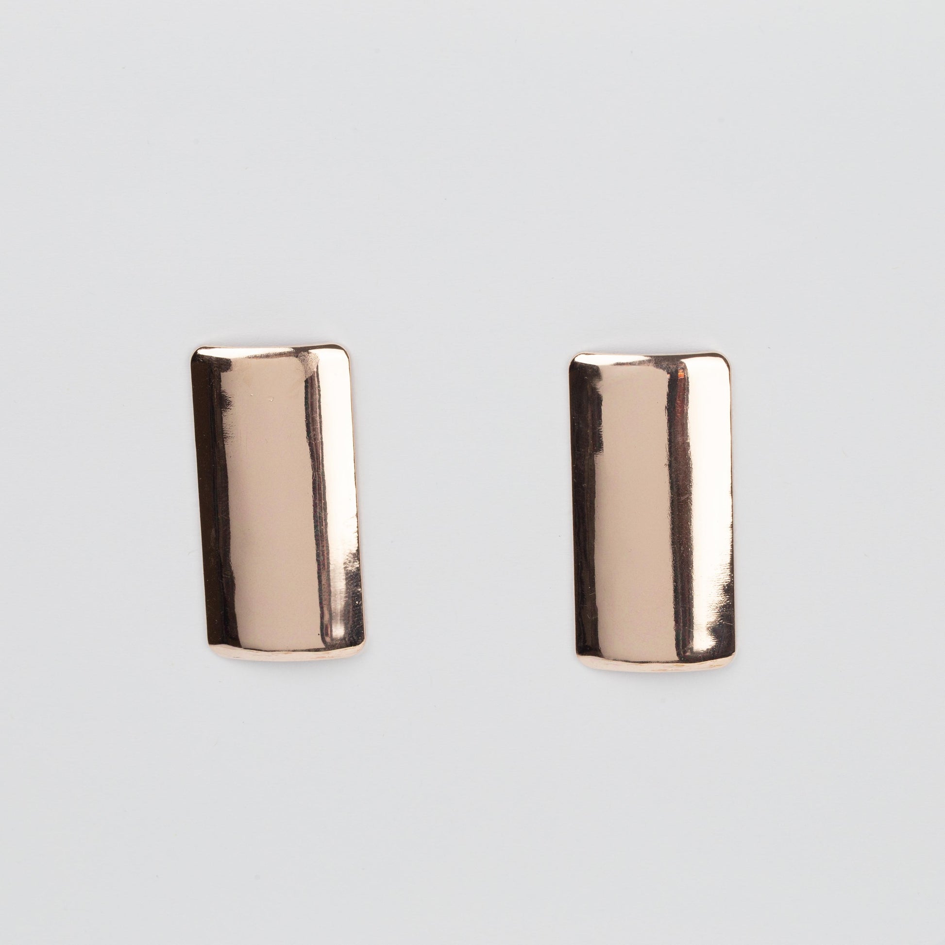 Cercei metalici maximal chic, set 2 - Rose Gold