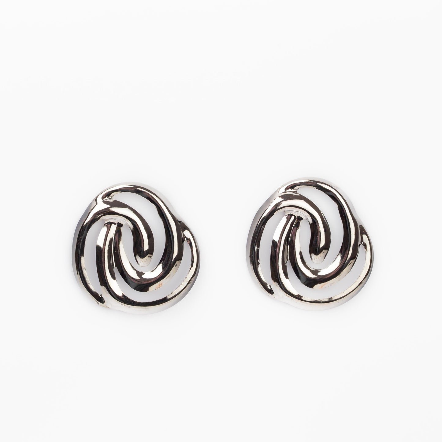 Cercei metalici milky way, set 2 - Gri Antracit