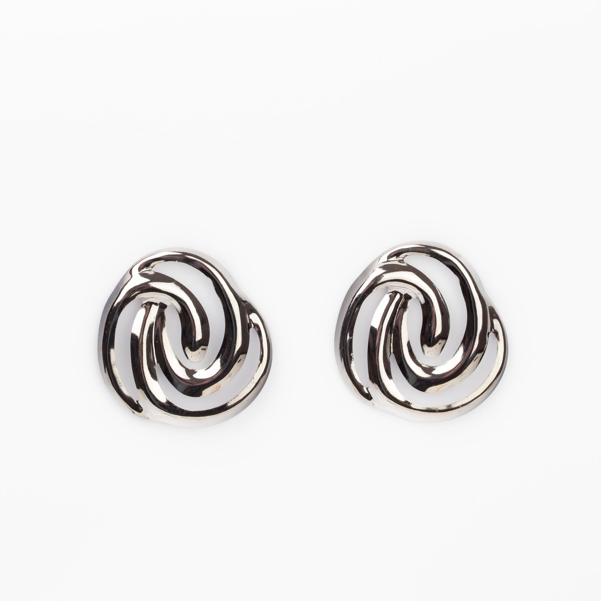 Cercei metalici milky way, set 2 - Gri Antracit