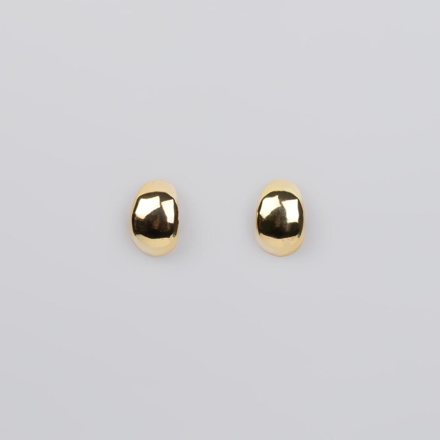Cercei metalici modern chic, set 2 - Auriu