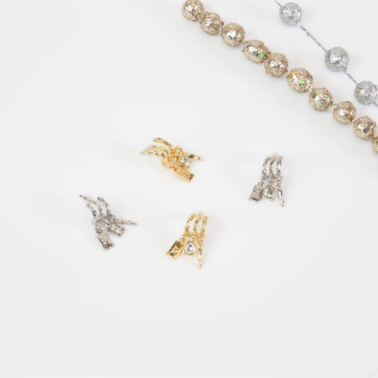 Cercei mici cu pietre și charm-uri, set 2 - Love Letter