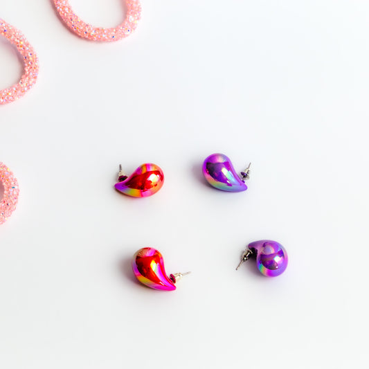 Cercei mochi futuristic, set 2 - Berry Mix