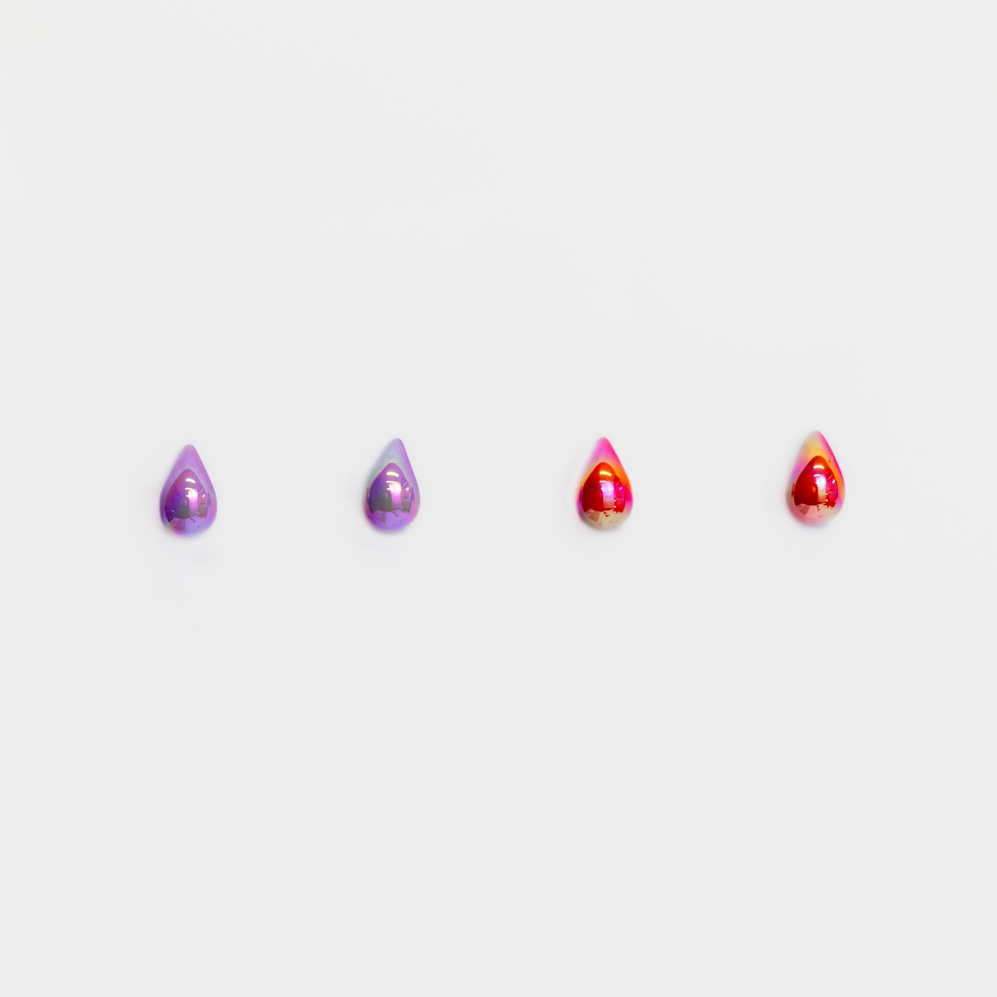Cercei mochi futuristic, set 2 - Berry Mix