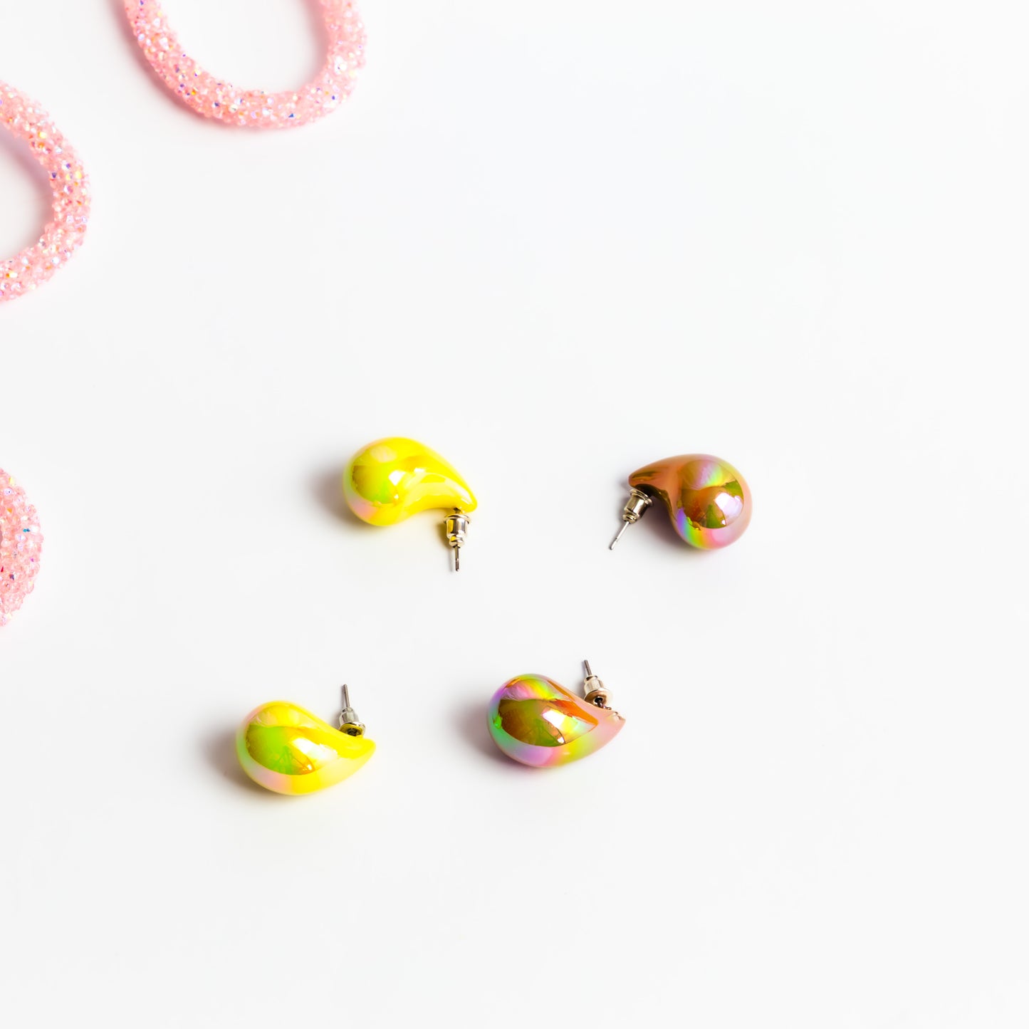Cercei mochi futuristic, set 2 - Honey Mix
