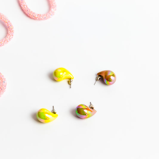 Cercei mochi futuristic, set 2 - Honey Mix