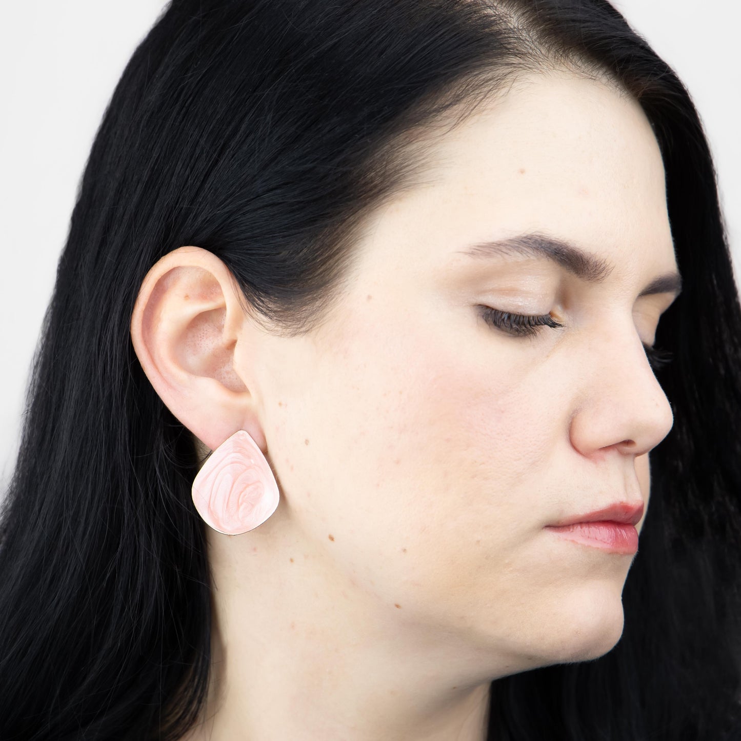 Cercei pudrat mix glossy & classy, set 3