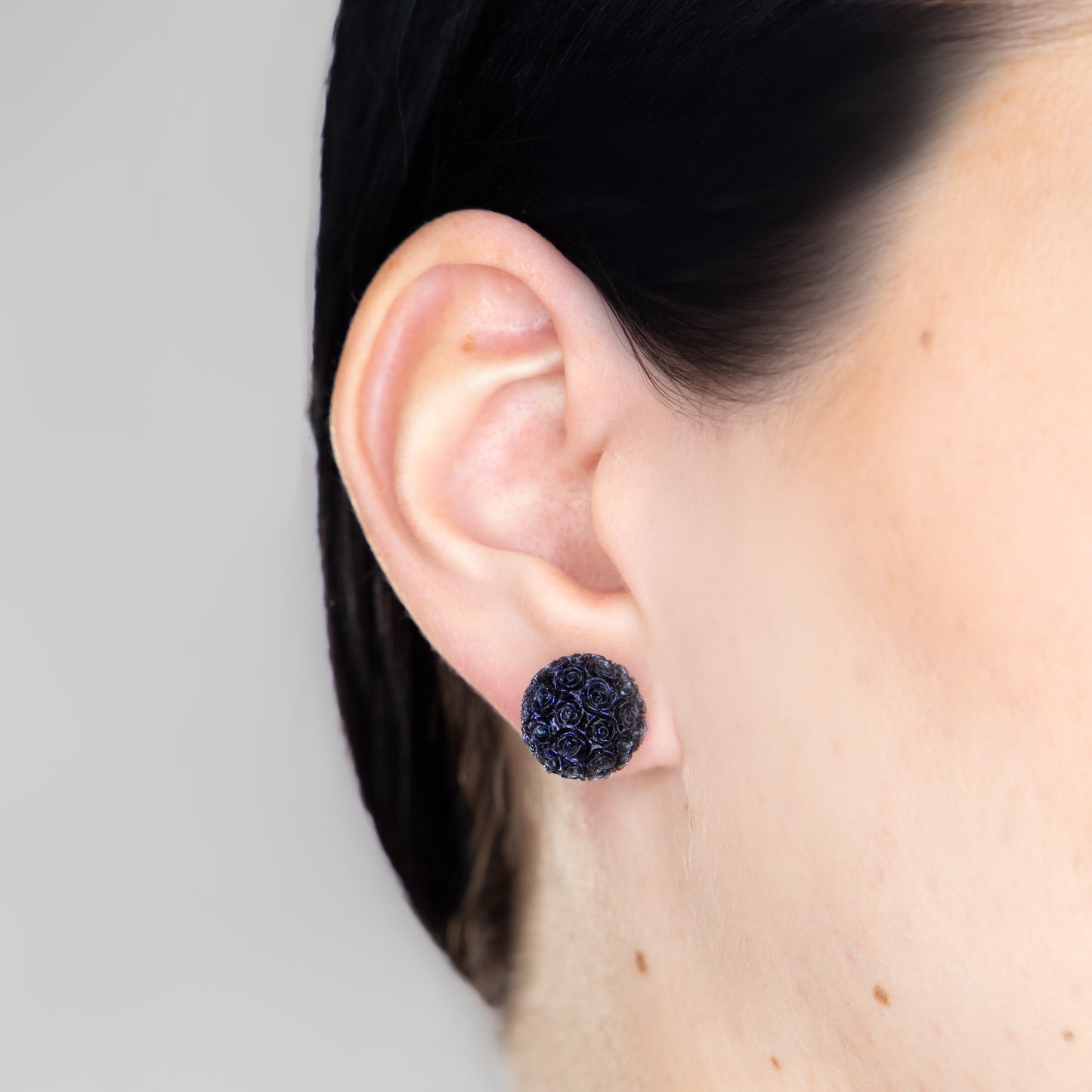 Cercei Rose Globe - Negru