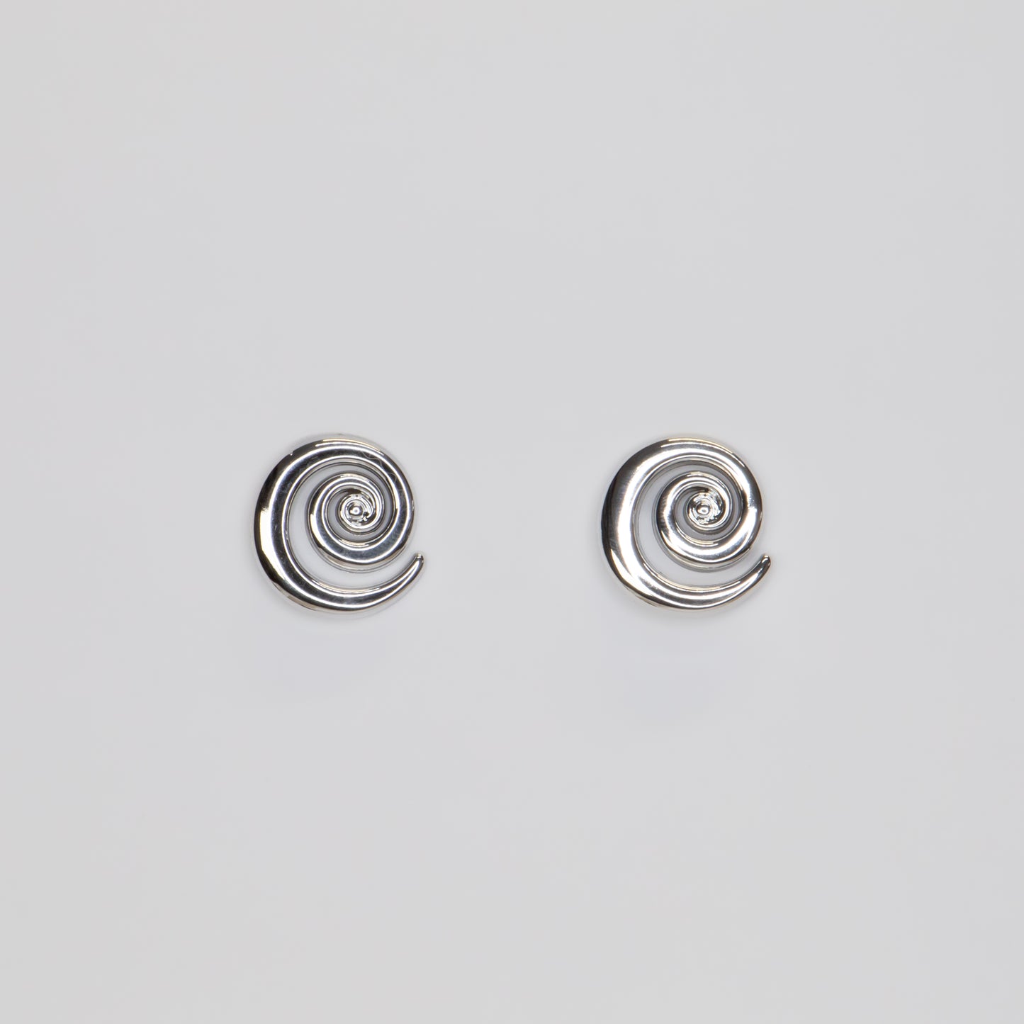Cercei Spiral Chic - Argintiu
