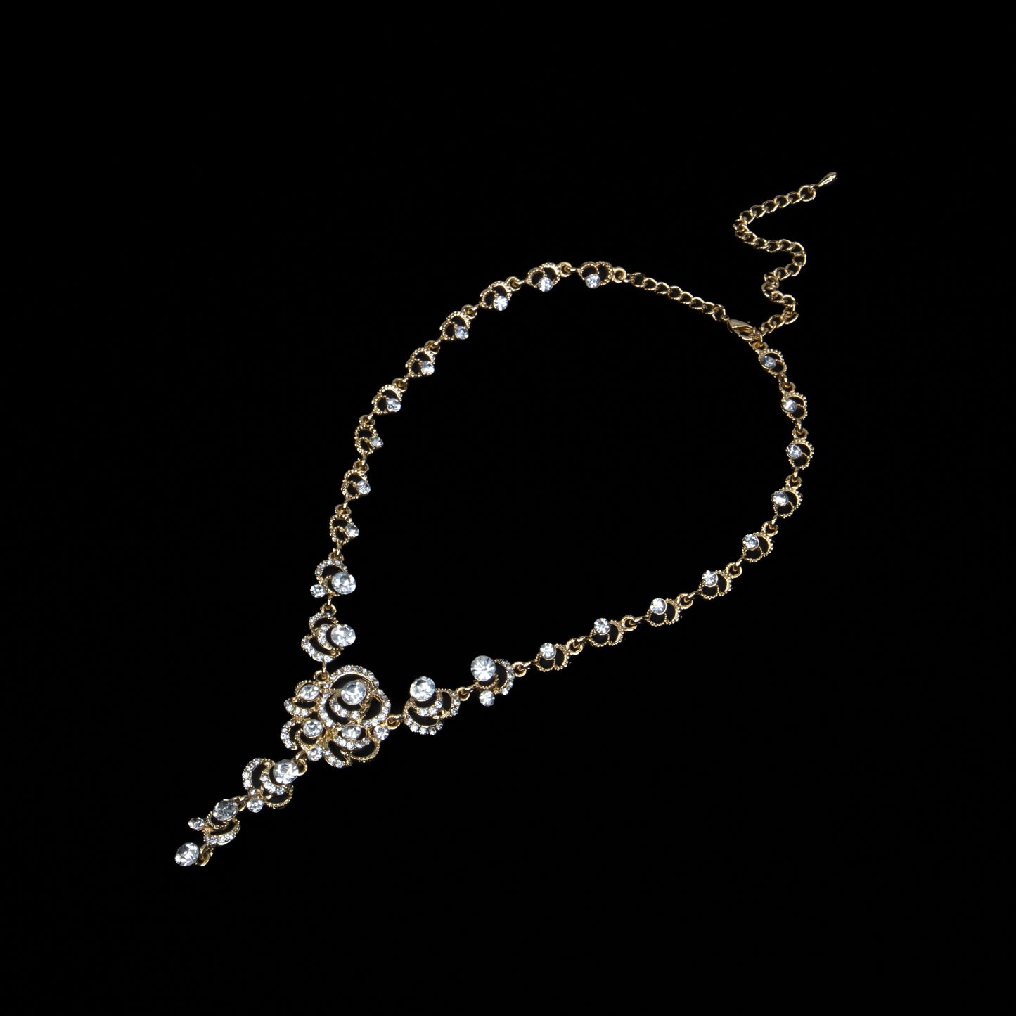 Colier elegant cu pietre briliante - Crystal Rose