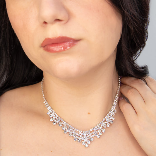 Colier elegant cu pietre briliante - Infinite Shine