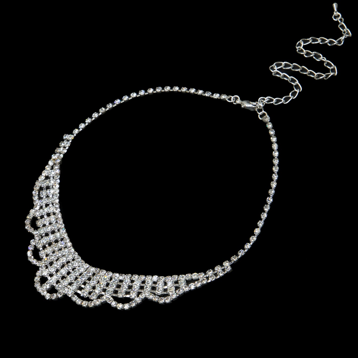 Colier elegant cu pietre briliante - Opulent Whisper