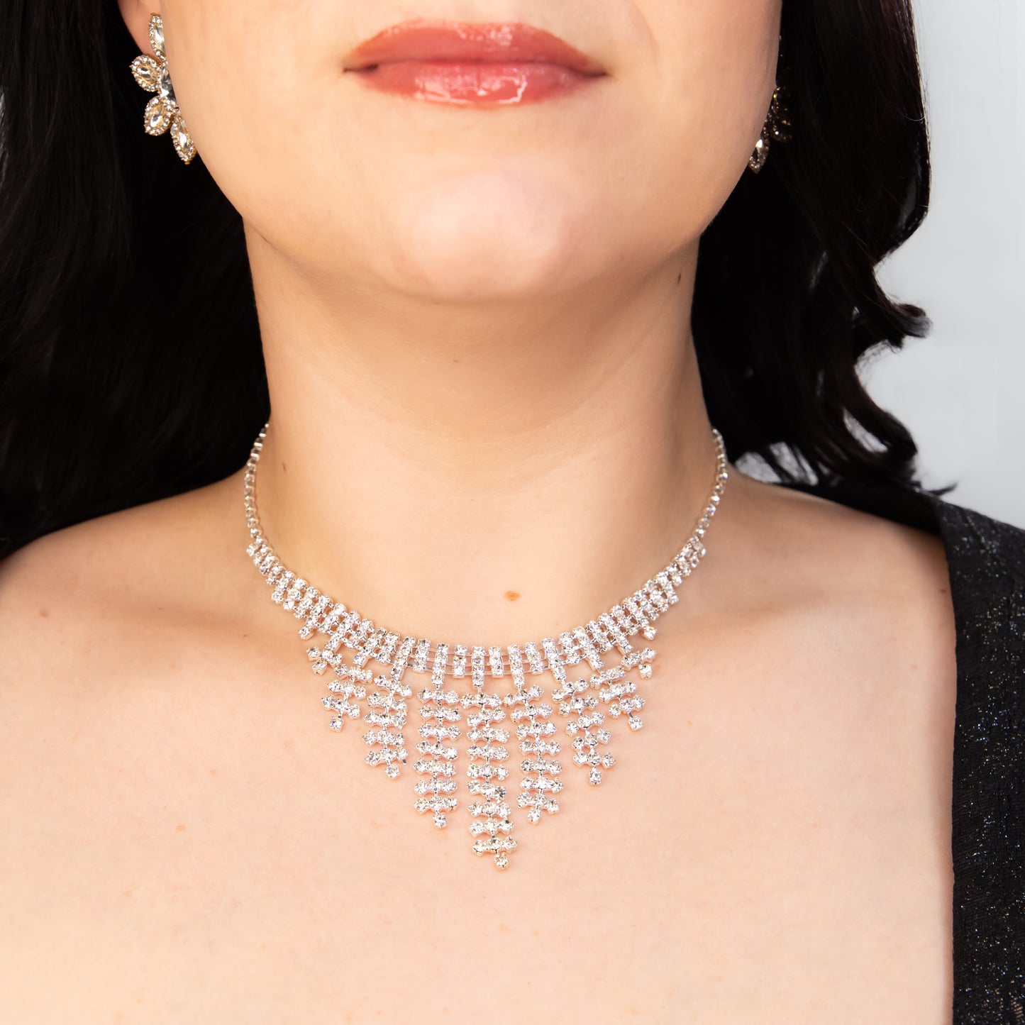 Colier elegant cu pietre delicate - Diamond Echo