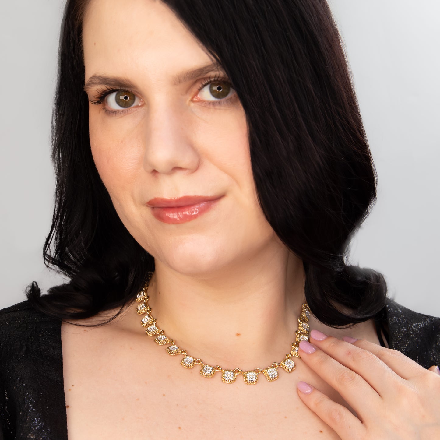 Colier elegant cu pietre delicate - Vintage Samantha