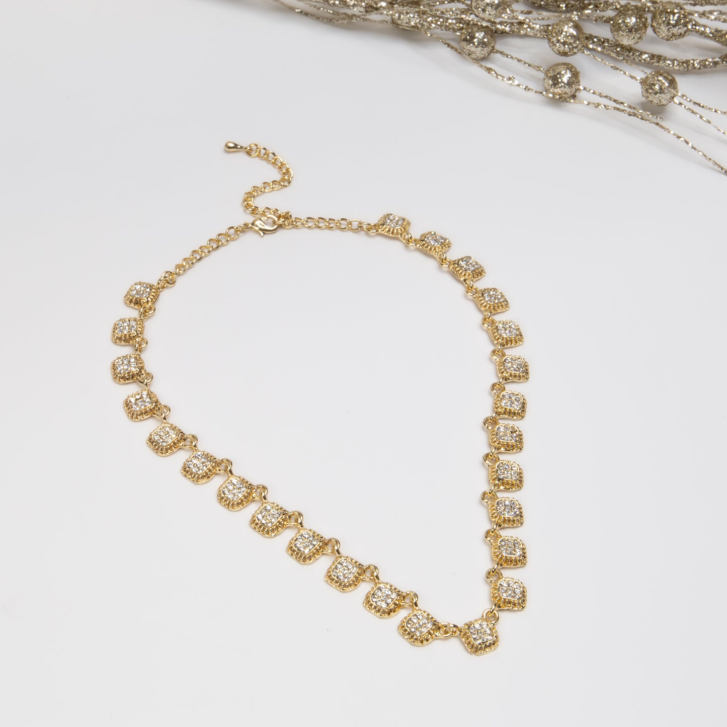 Colier elegant cu pietre delicate - Vintage Samantha