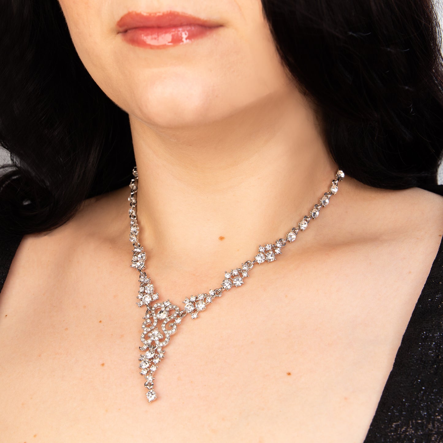 Colier elegant cu pietre deosebite - Endless Spark