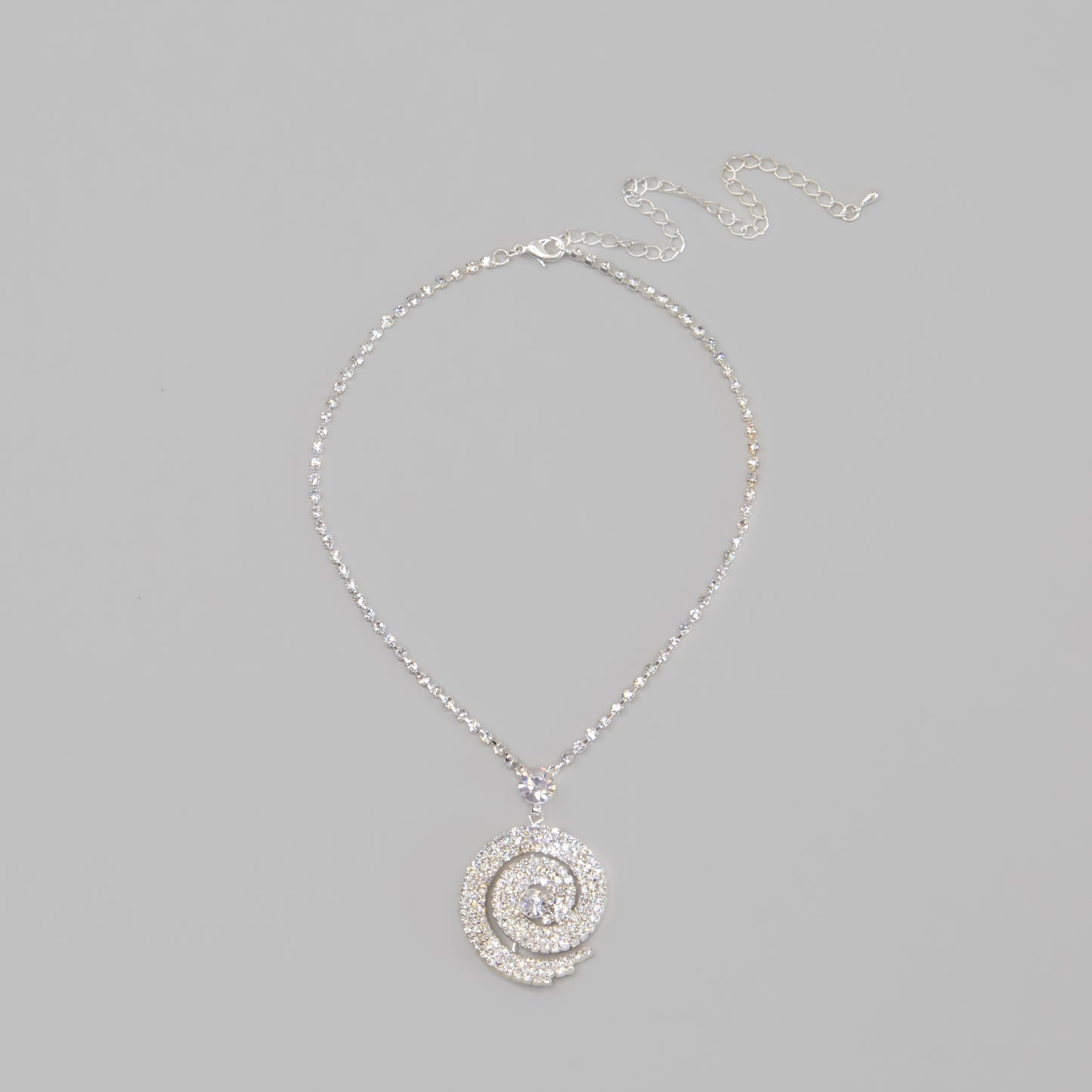 Colier elegant cu pietre rafinate - Eternal Spiral