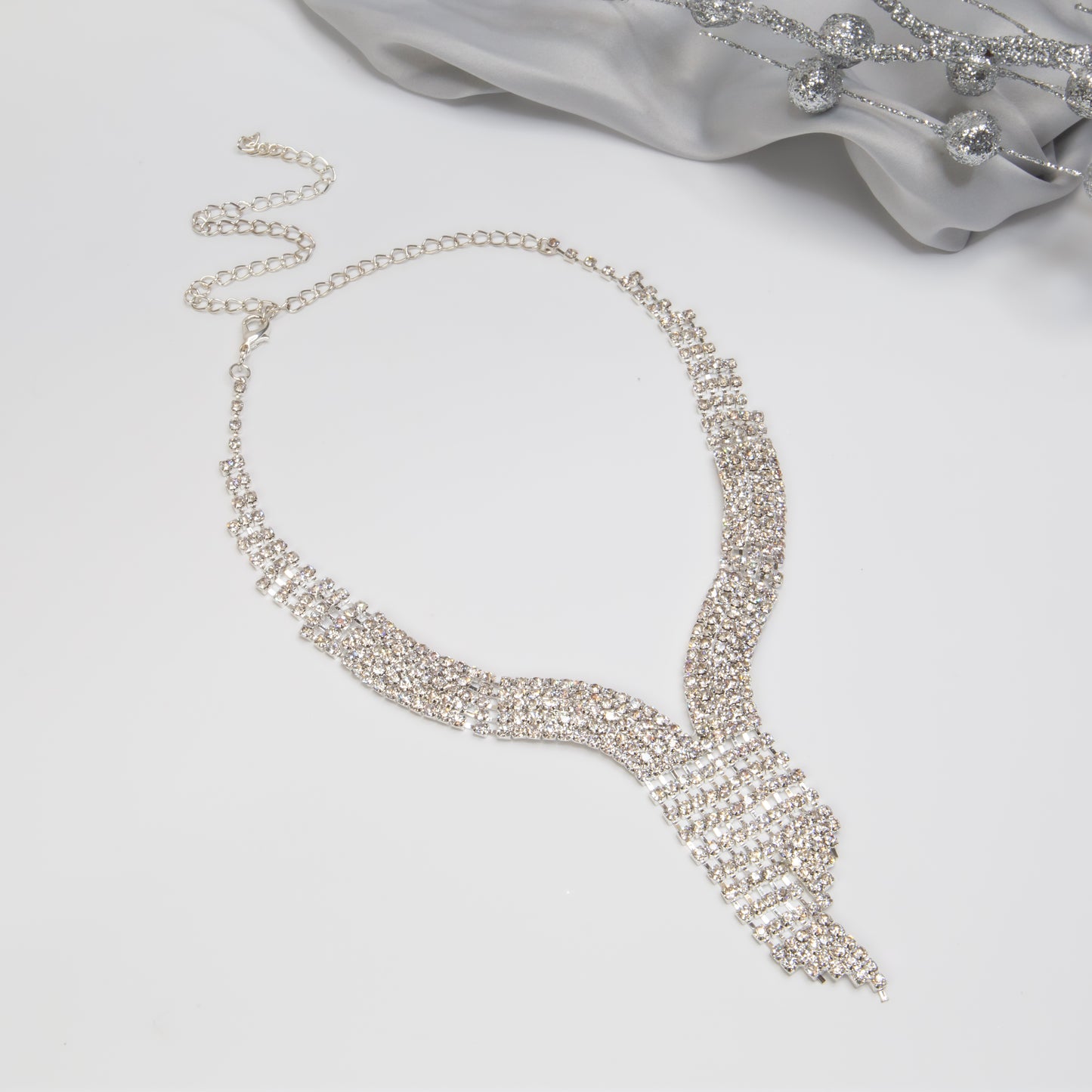 Colier elegant cu pietre strălucitoare - Crystal Soul