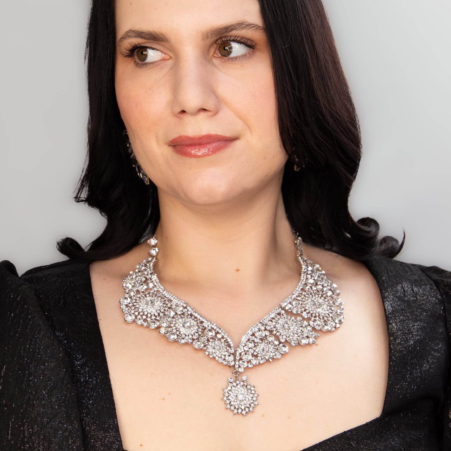 Colier elegant statement cu pietre deosebite - Angel Light