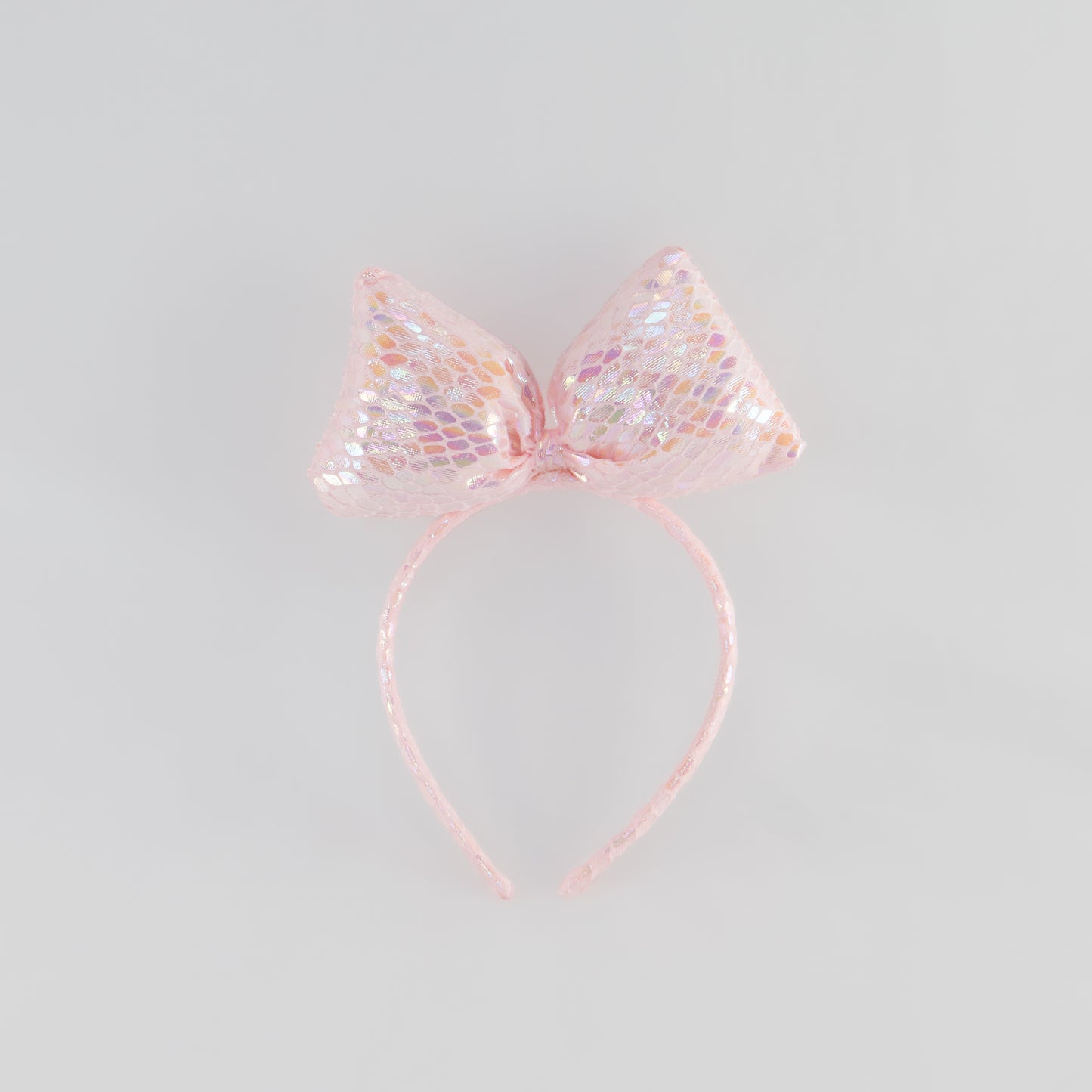 Cordeluță party cu urechi de iepurași paiete strălucitoare - Roz