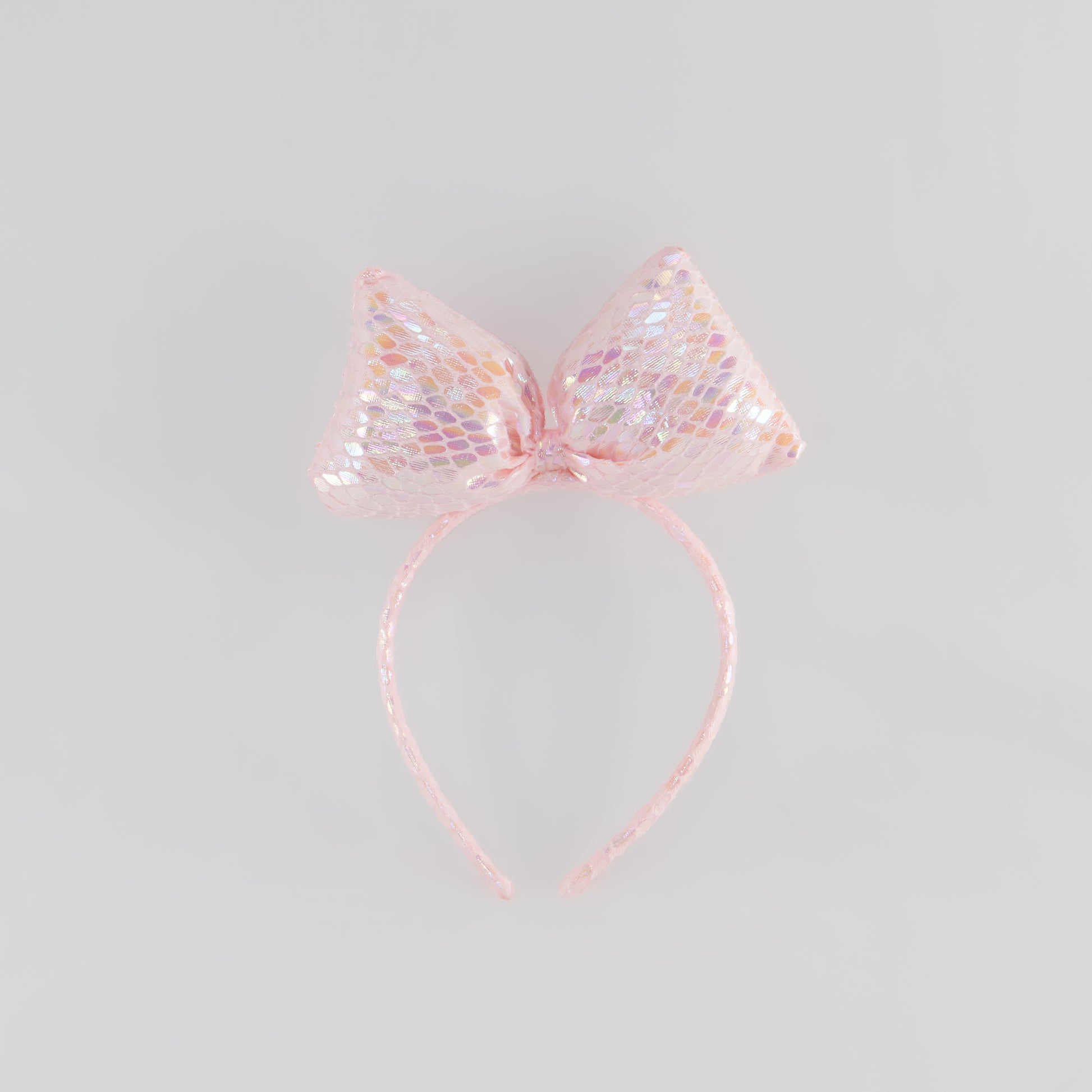 Cordeluță party cu urechi de iepurași paiete strălucitoare - Roz