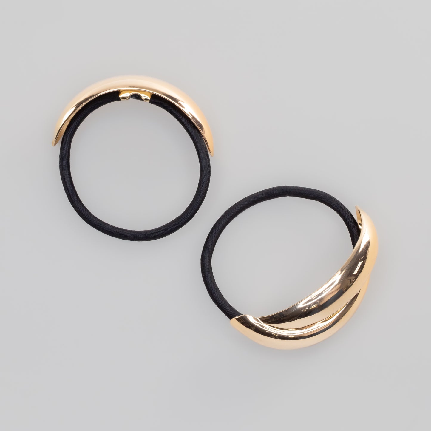 Elastice de păr cu accesoriu metalic Amun - Auriu