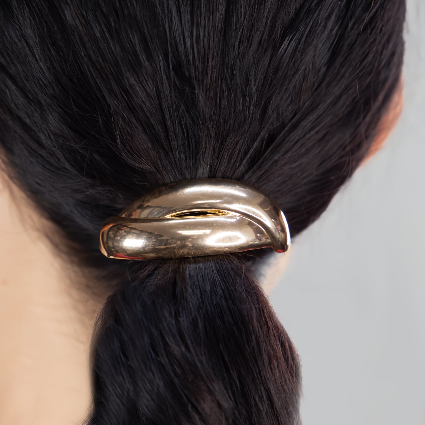 Elastice de păr cu accesoriu metalic Amun - Auriu