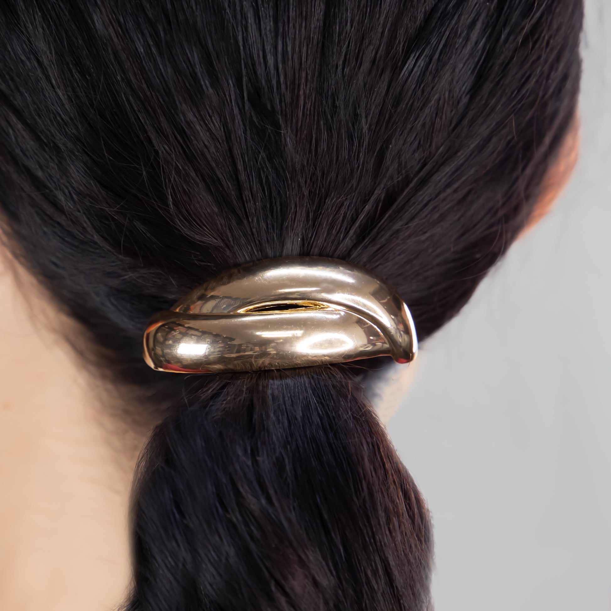 Elastice de păr cu accesoriu metalic Amun - Auriu