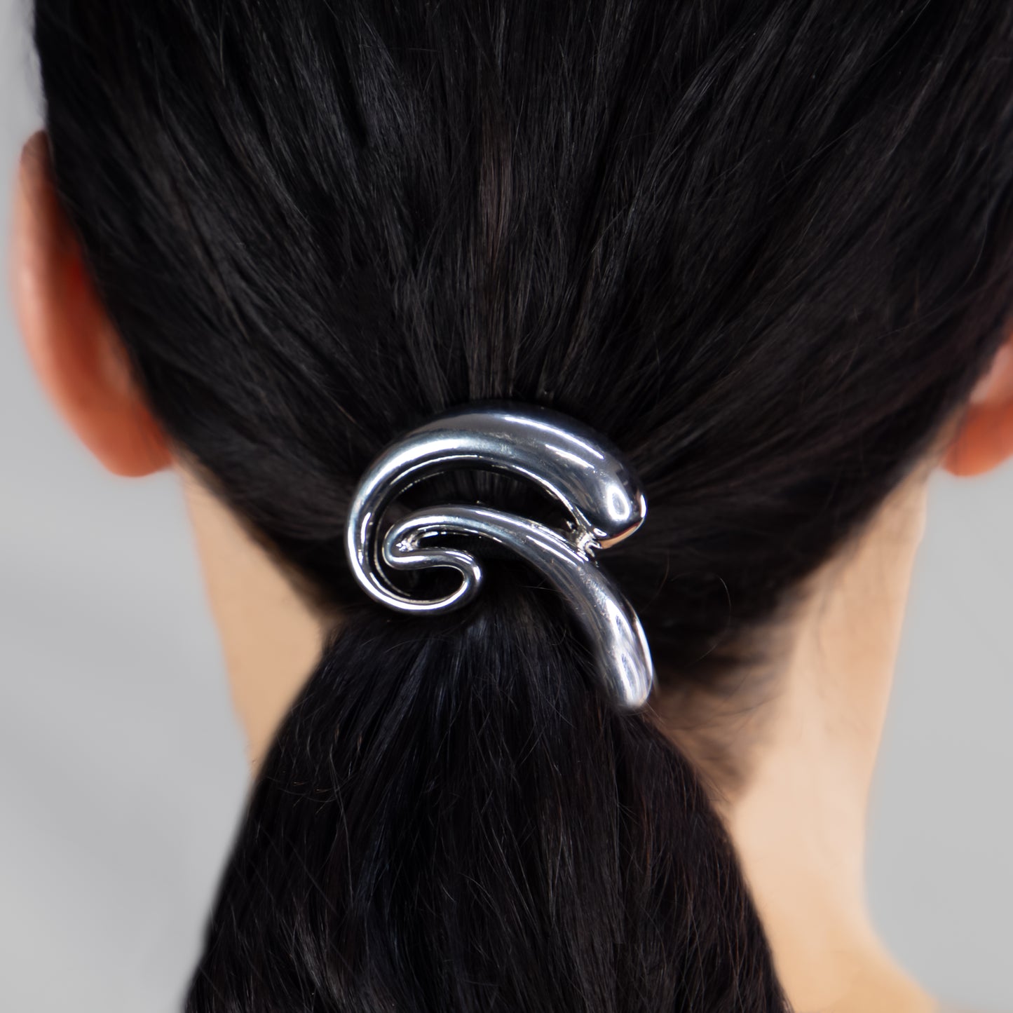 Elastice de păr cu accesoriu metalic Zyra - Arginitu