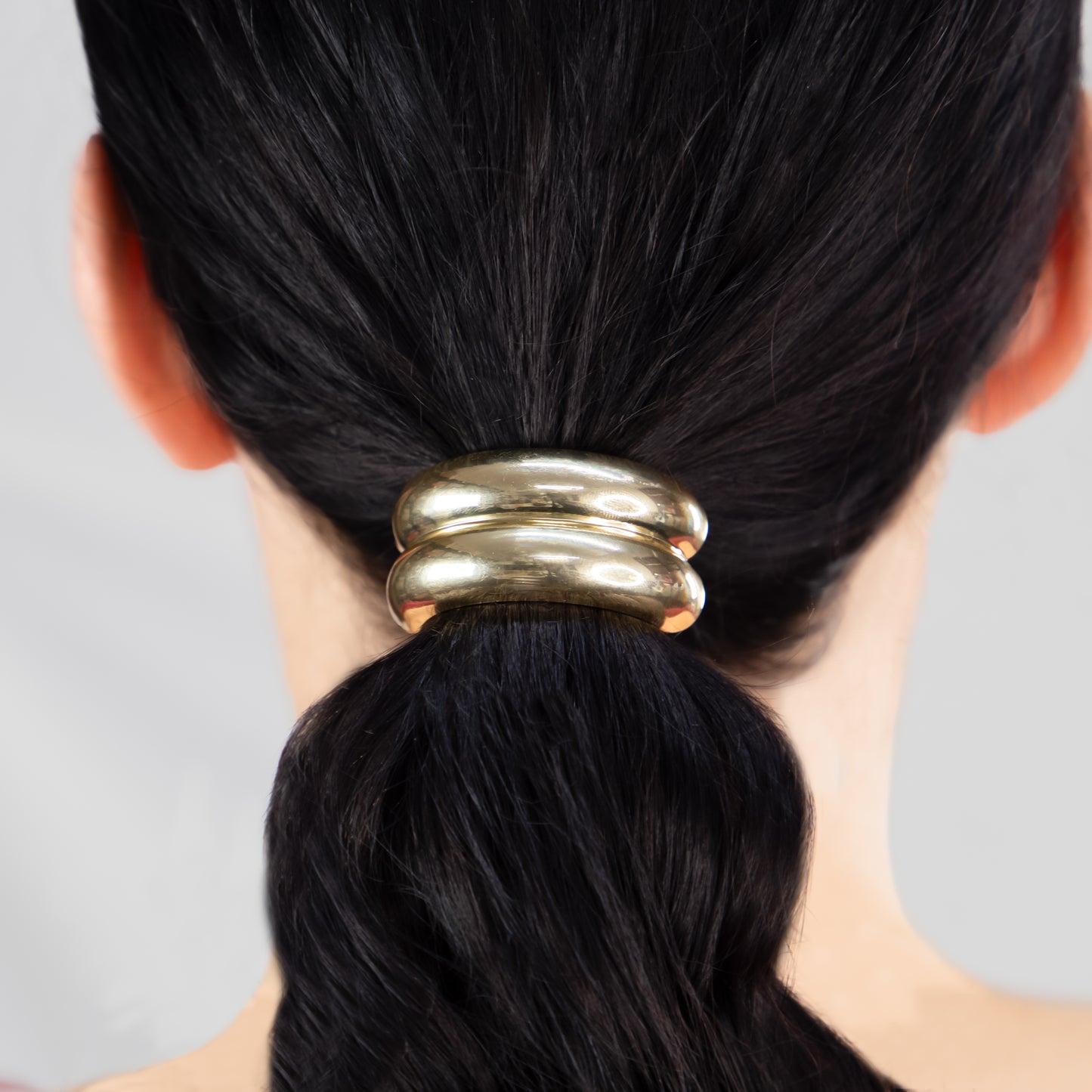 Elastice de păr cu accesoriu metalic Zyra - Auriu