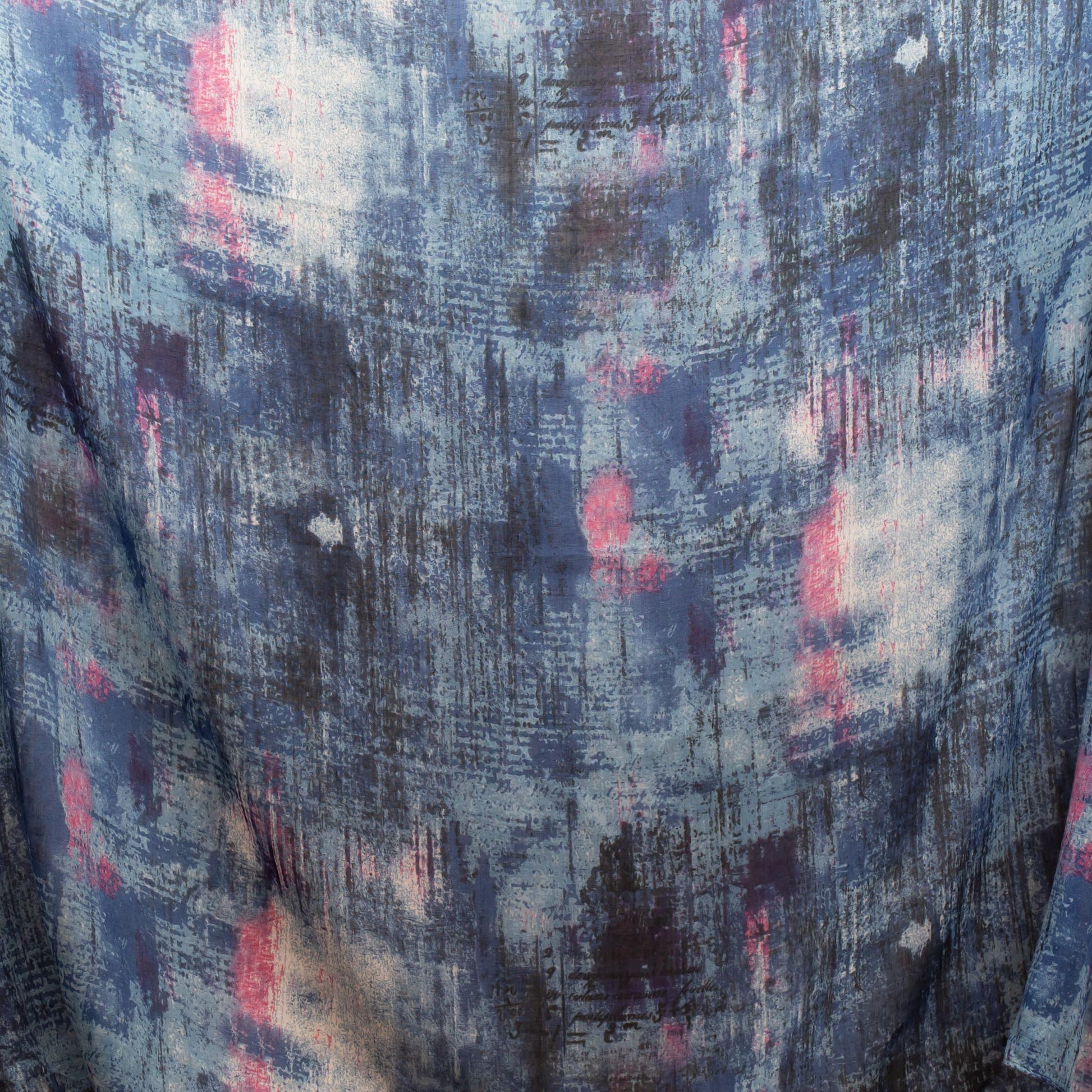 Eșarfă comodă cu imprimeu camo jeans, 180 x 90 cm