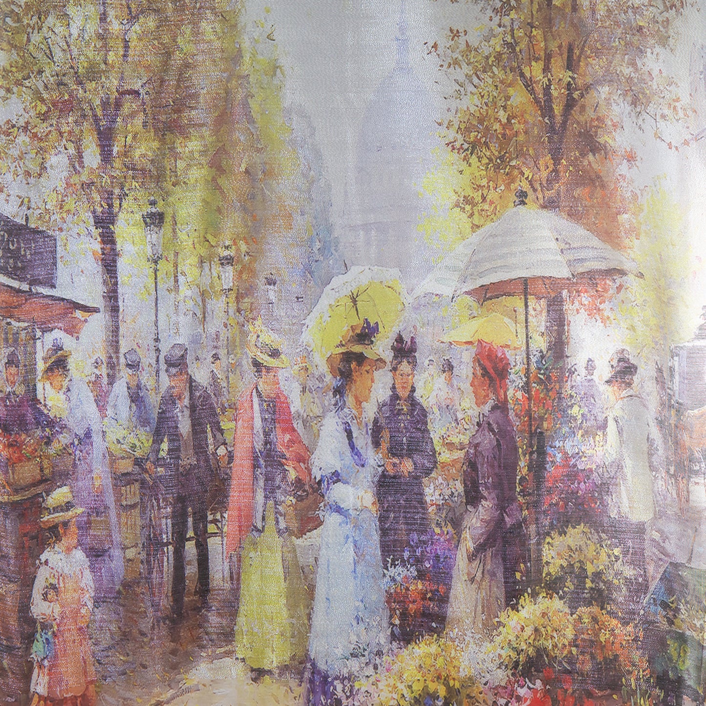 Eșarfă damă cu fire strălucitoare, eleganță de epocă, 182 x 70 cm - Maro, Galben