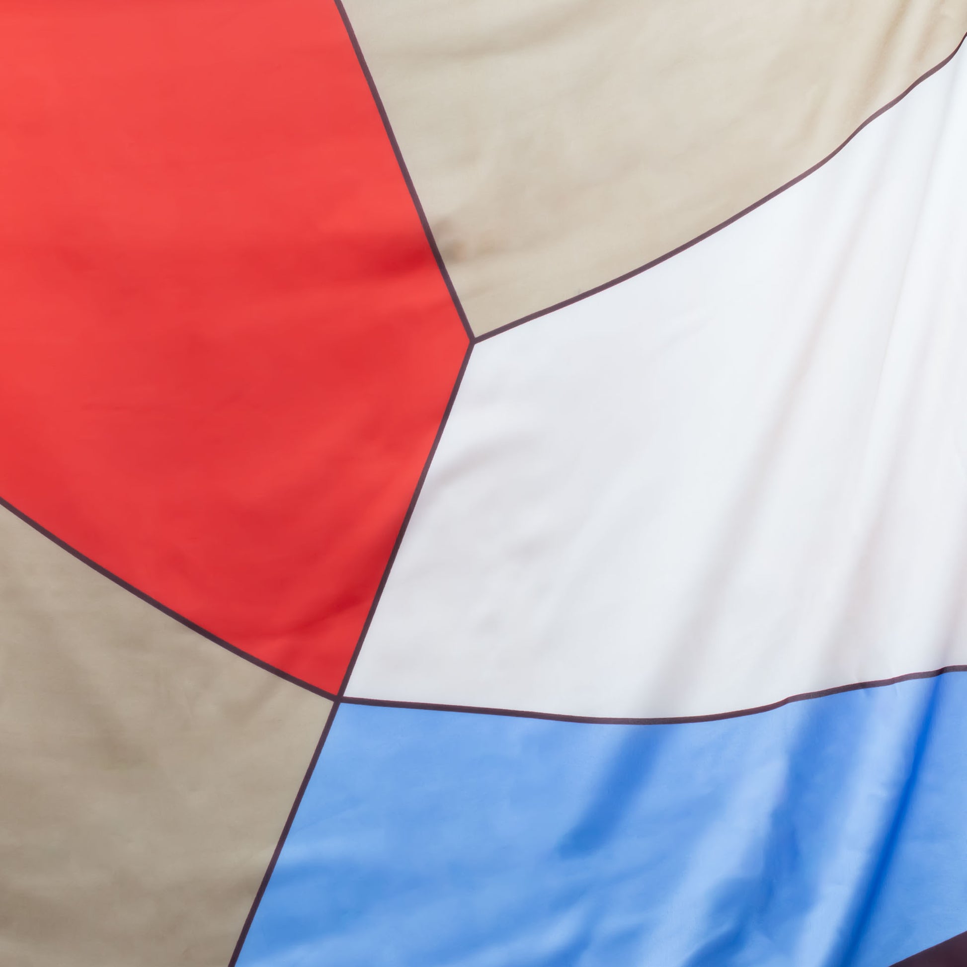 Eșarfă fină și deosebită cu efect mătase, imprimeu cu secțiuni colorate, 180 x 85 cm