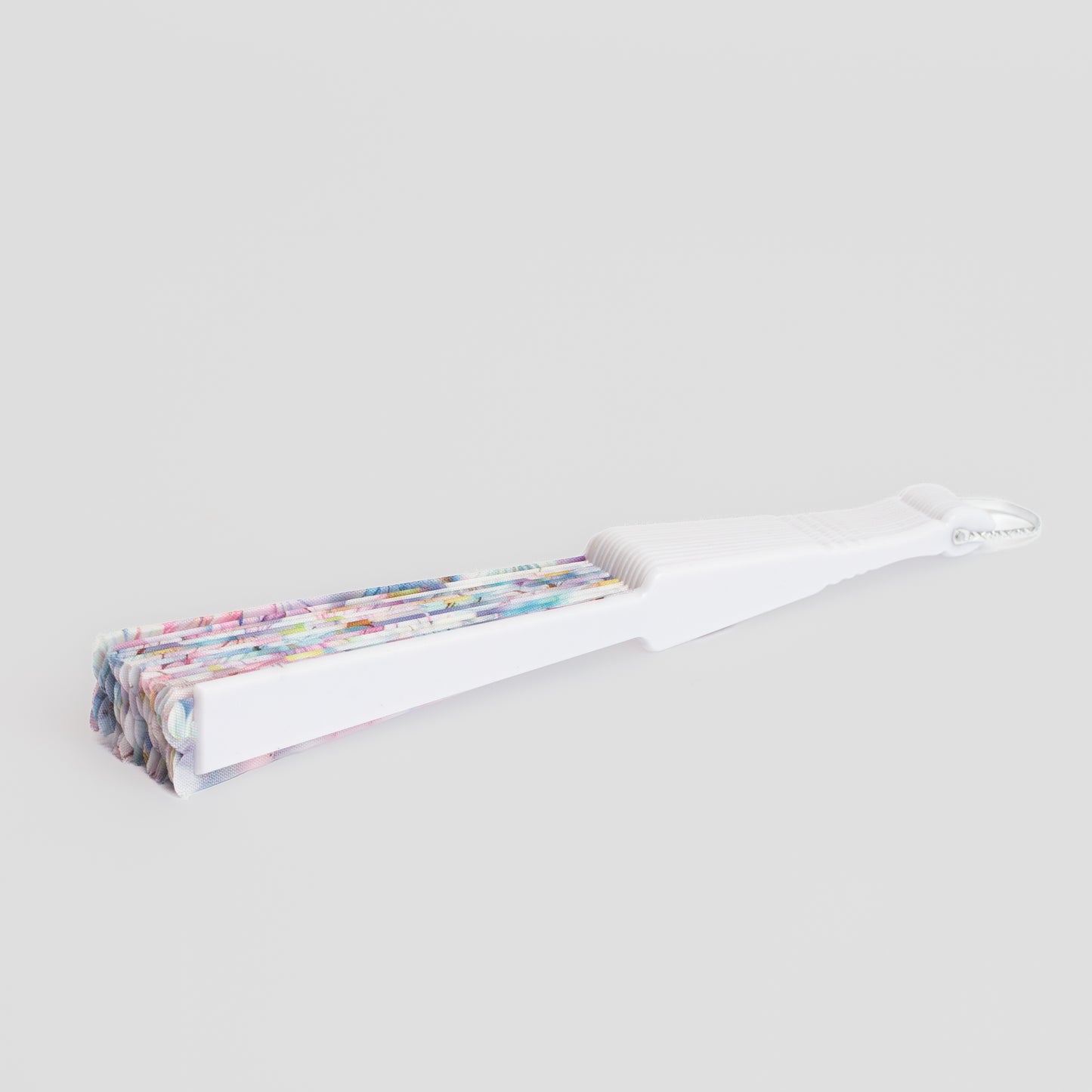 Evantai pliabil ușor, 23 cm, floral - Delicat