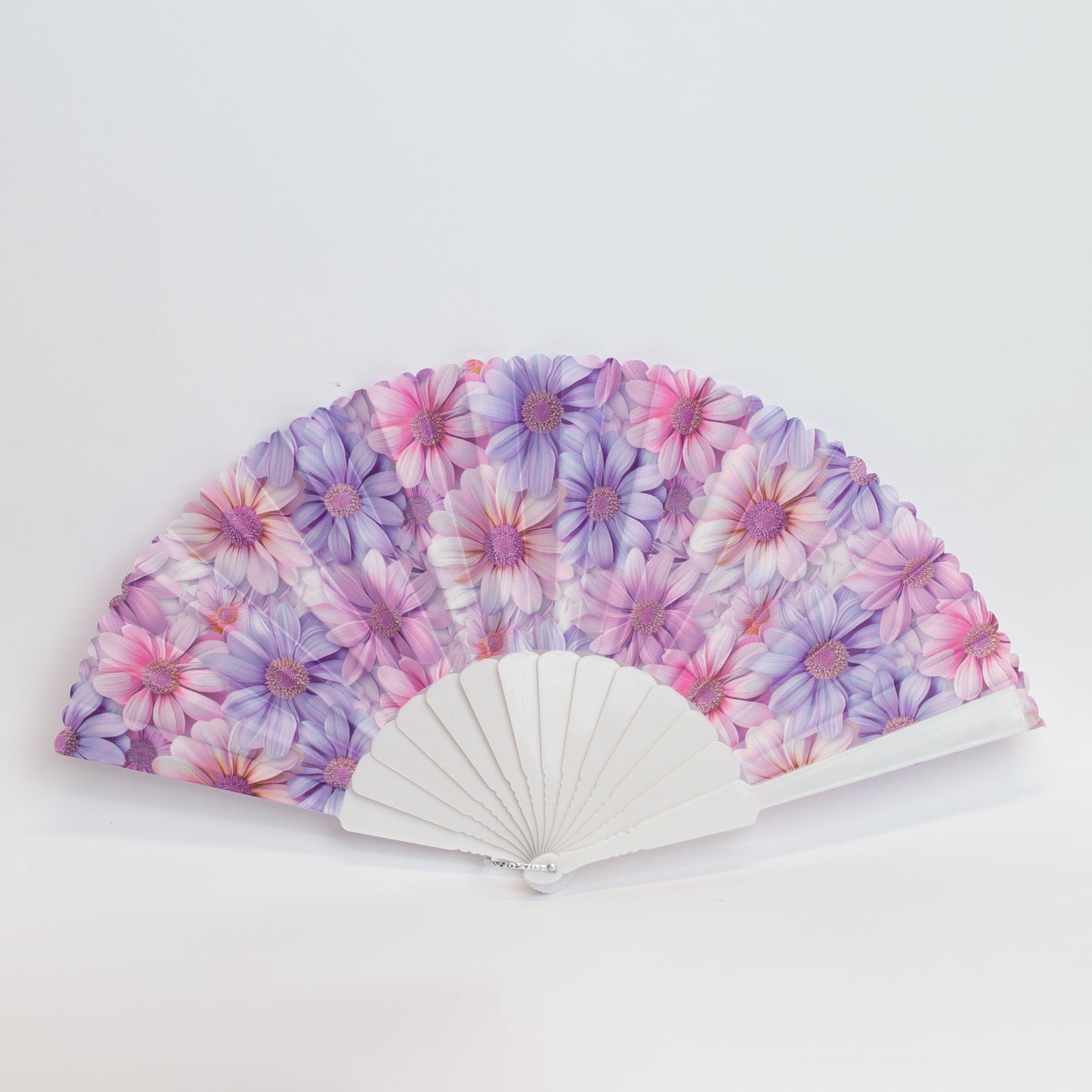 Evantai pliabil ușor, 23 cm, floral - Movissimo