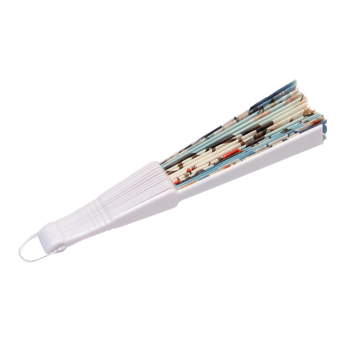 Evantai pliabil ușor, 23 cm, motiv grădină japoneză - Magnolia Breeze