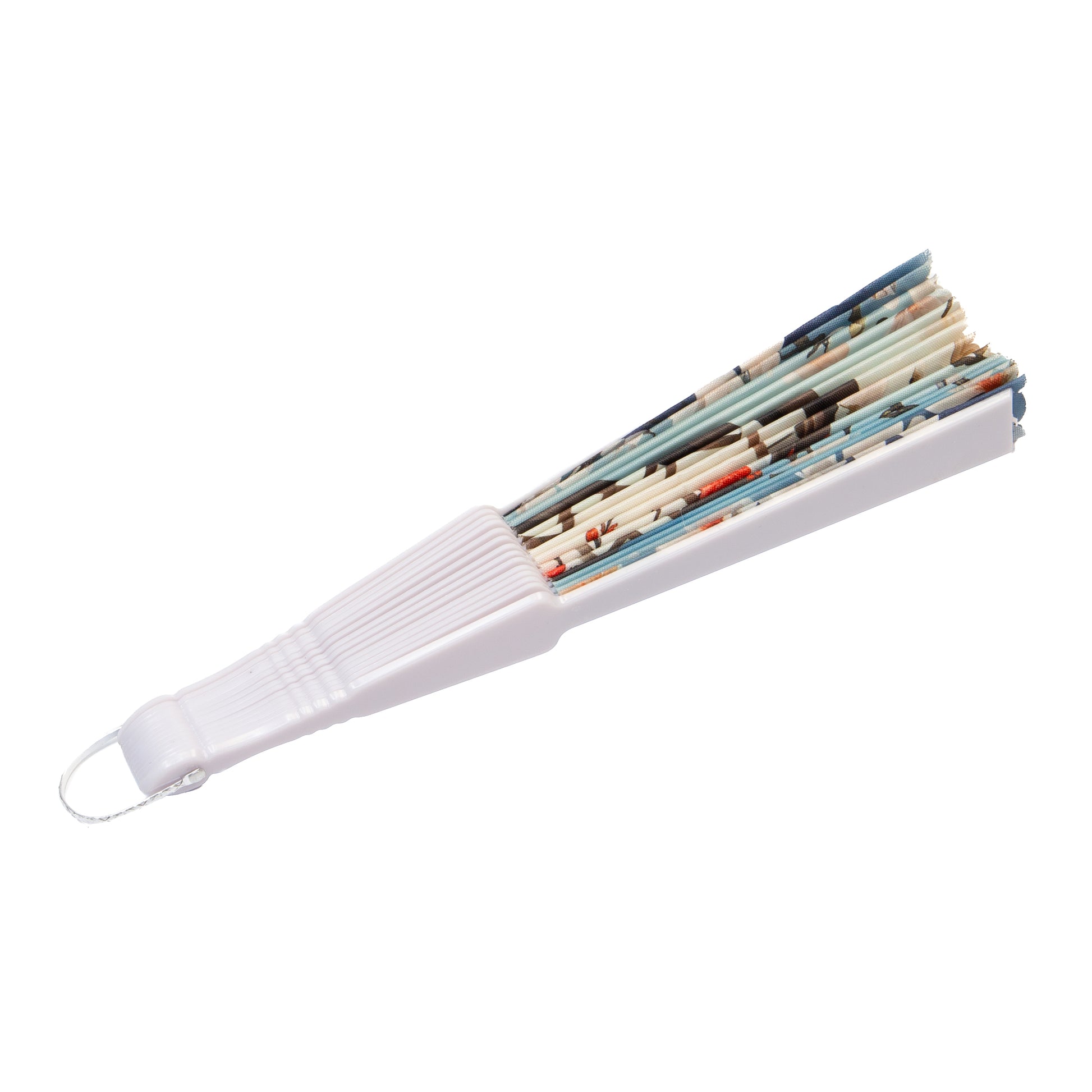 Evantai pliabil ușor, 23 cm, motiv grădină japoneză - Magnolia Breeze
