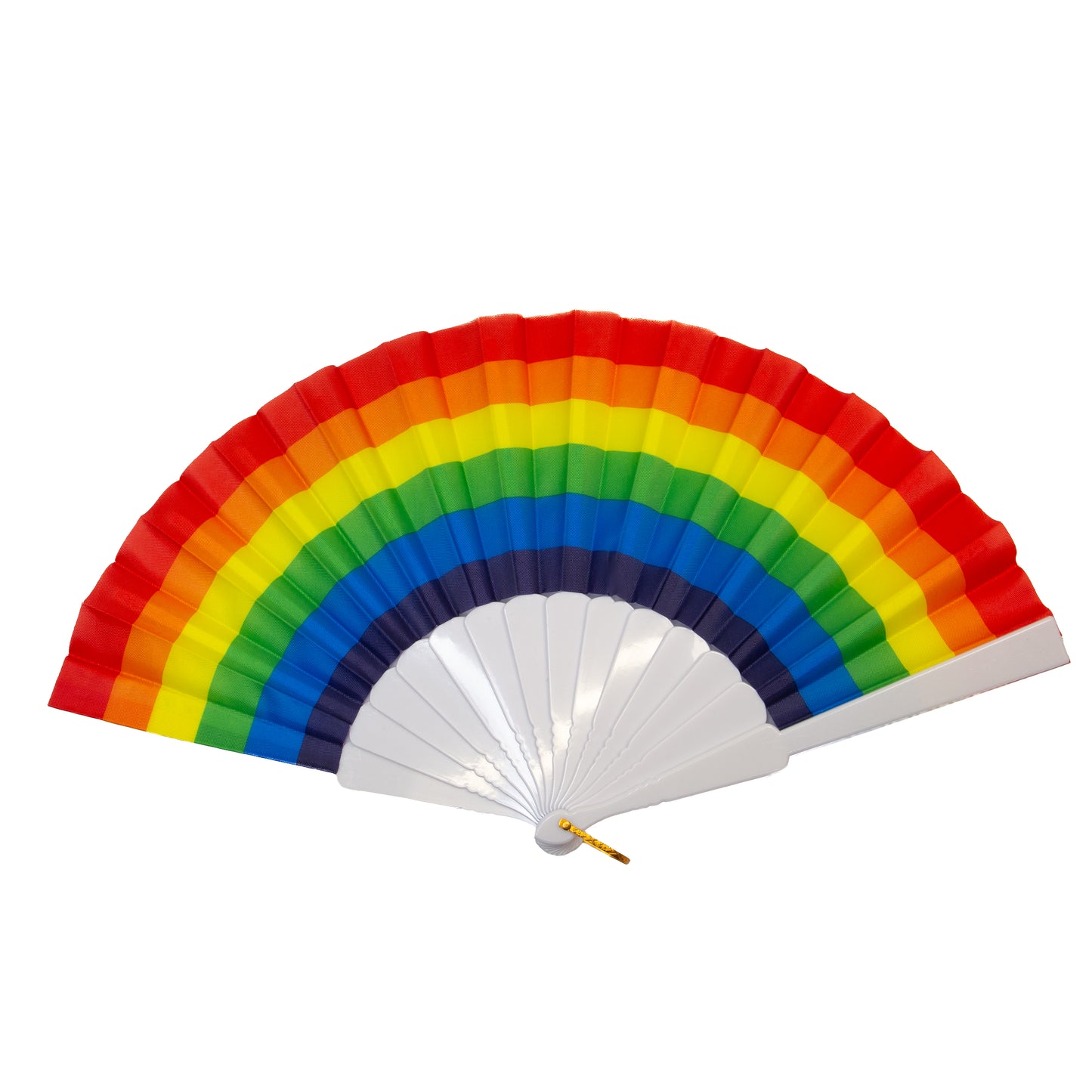 Evantai pliabil ușor, 23 cm, motiv Rainbow  - Freedom