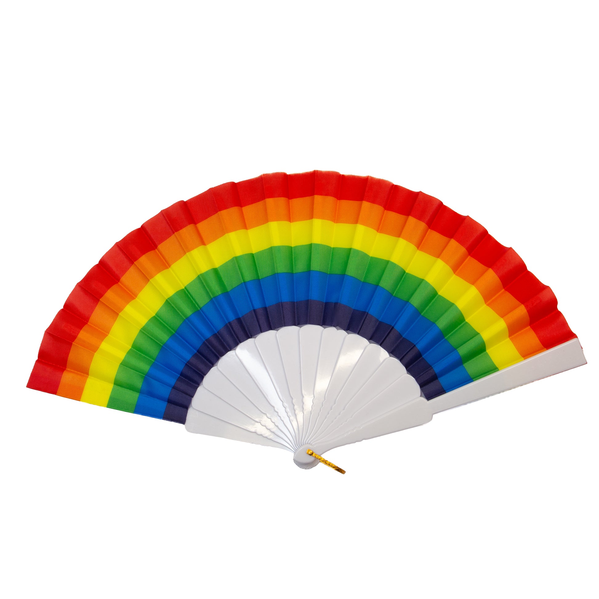 Evantai pliabil ușor, 23 cm, motiv Rainbow  - Freedom