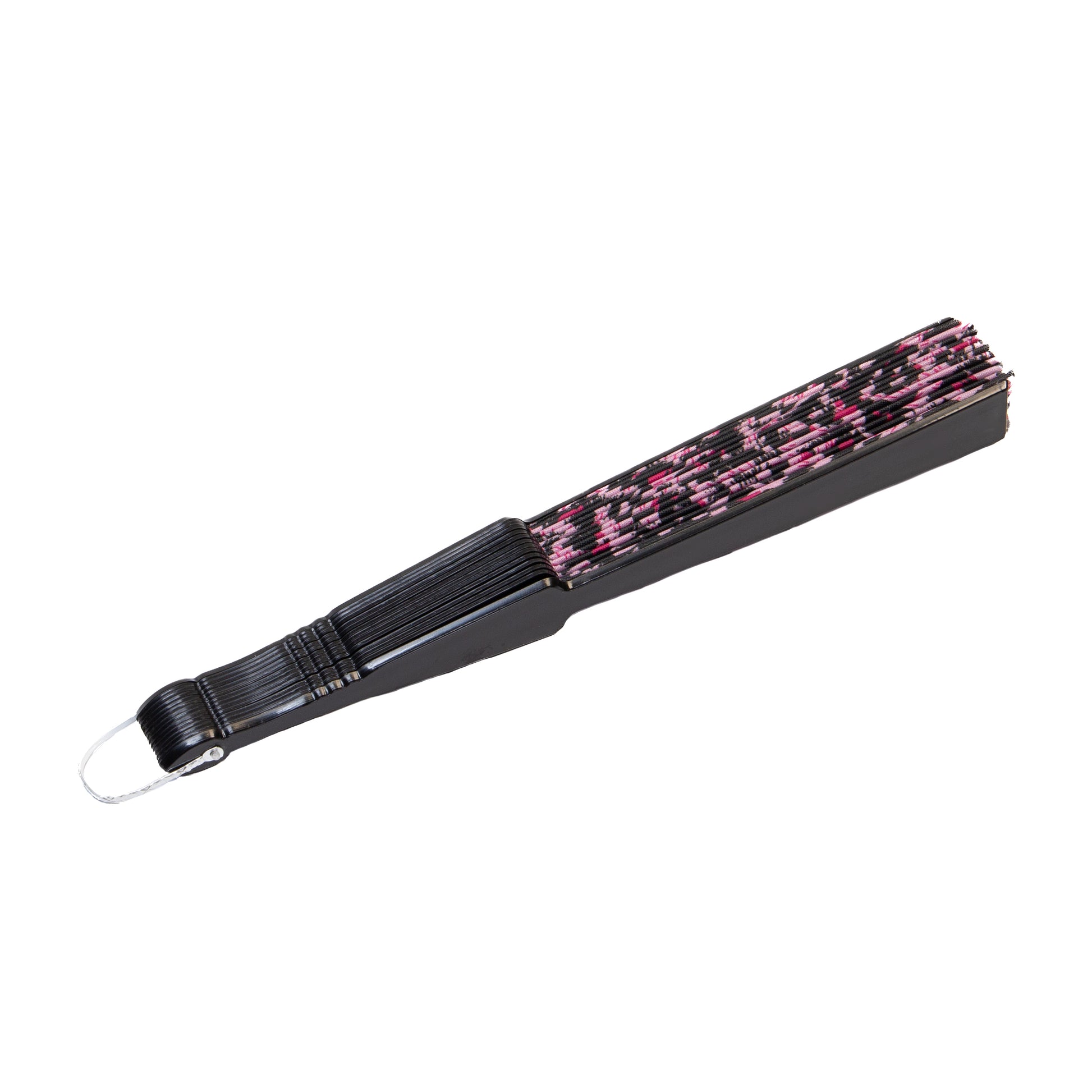 Evantai pliabil ușor, 23 cm, motiv Wild Style - Roz