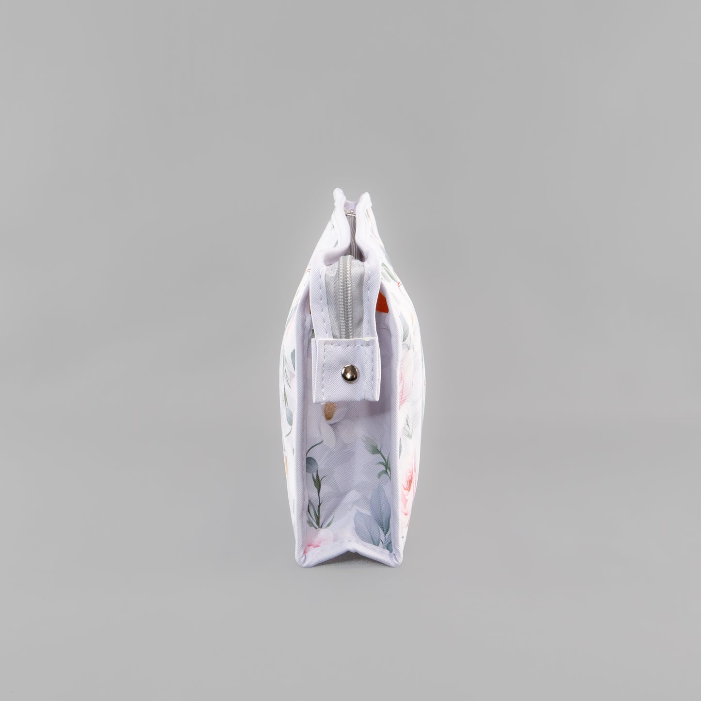 Geantă cosmetice Always be happy - Gri, Roz