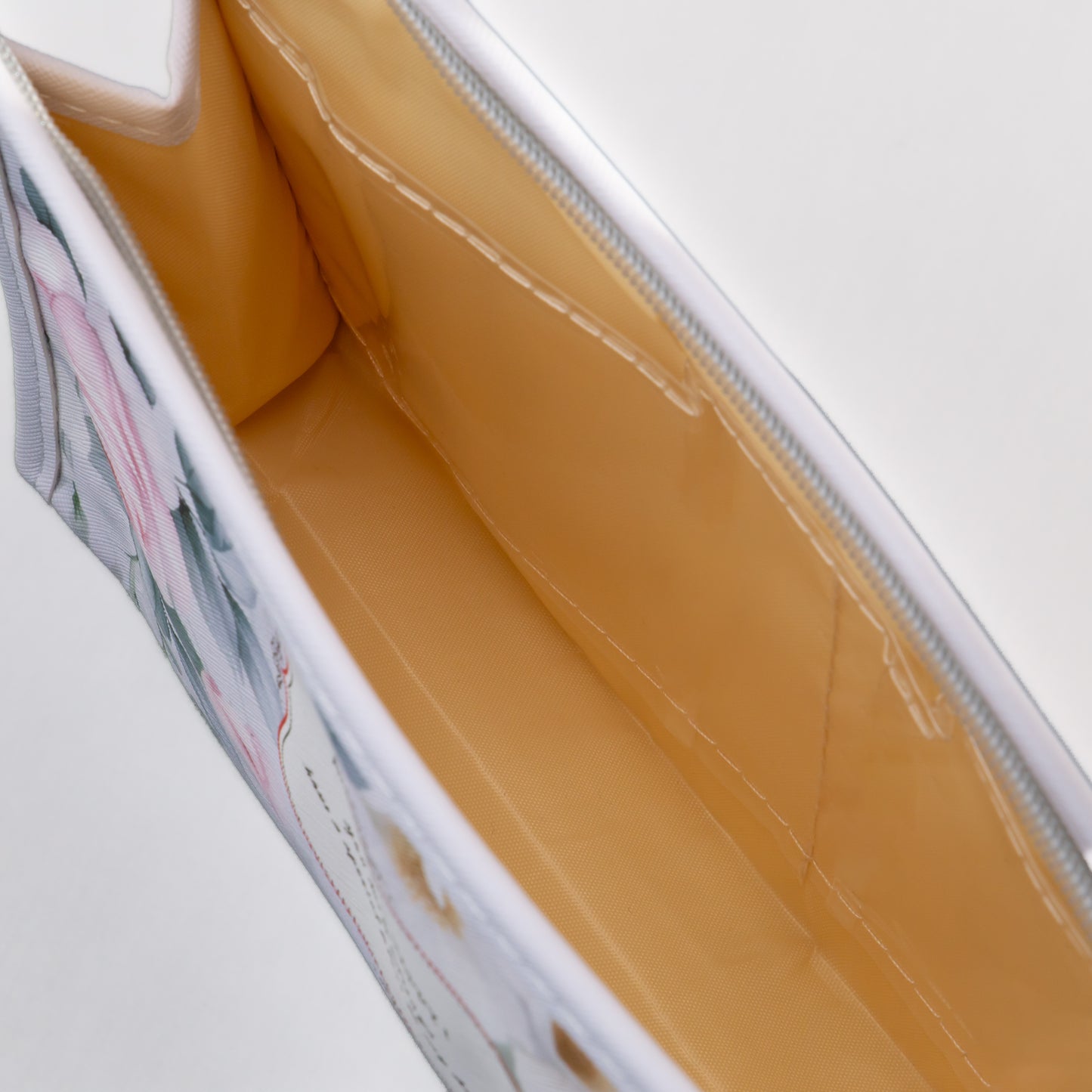 Geantă cosmetice Always be happy - Gri, Roz