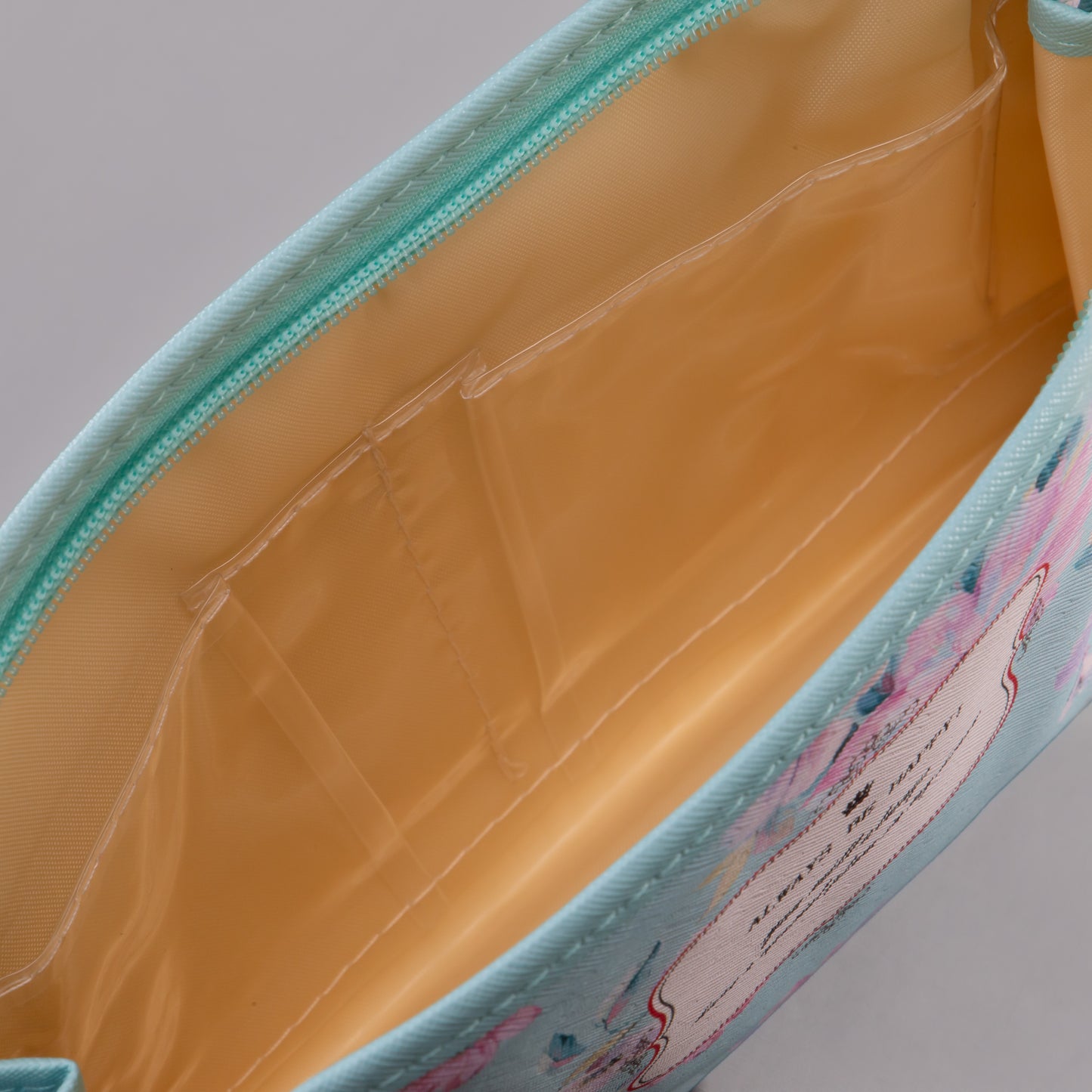 Geantă cosmetice Always be happy - Turcoaz