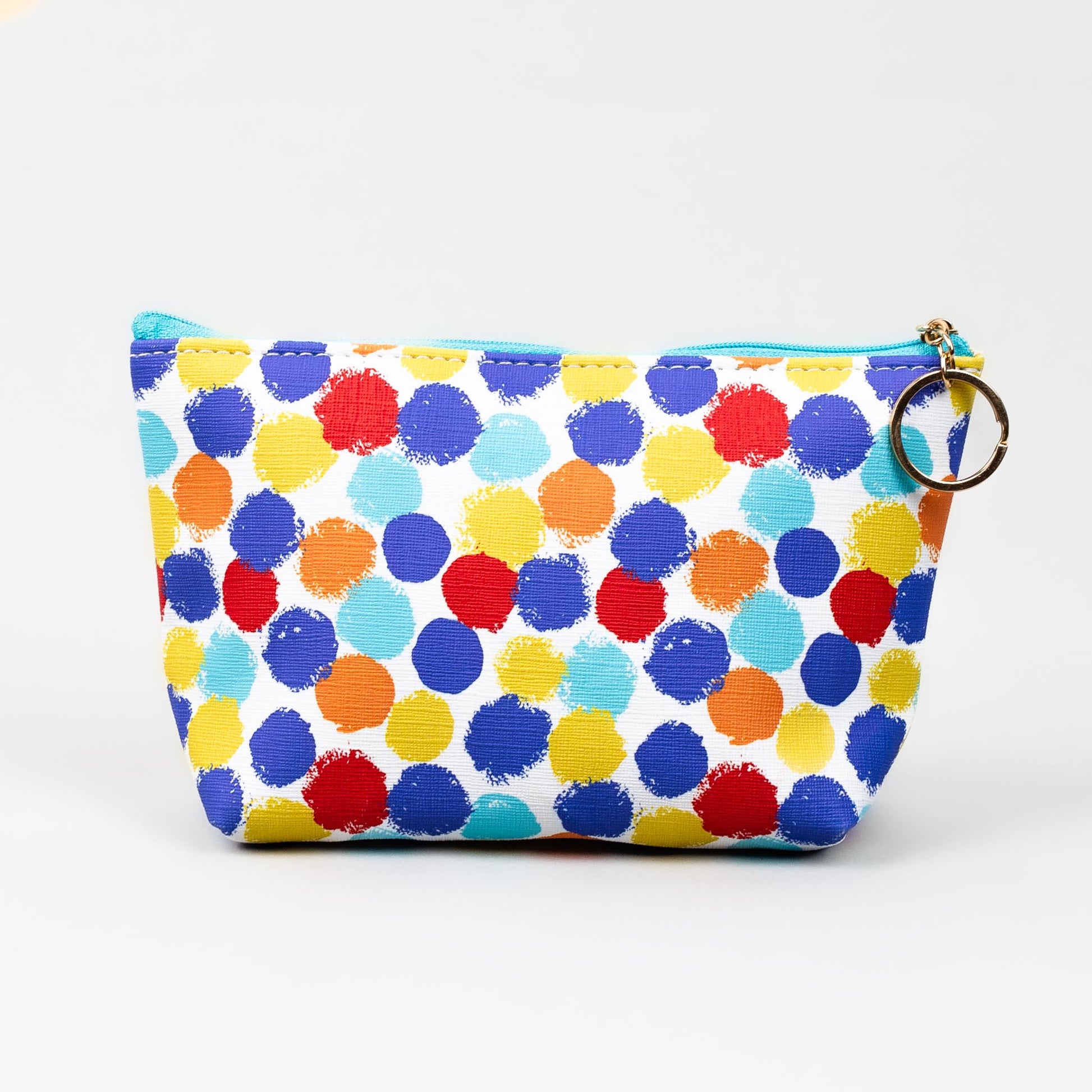 Geantă cosmetice cu imprimeu color - Funky Dots