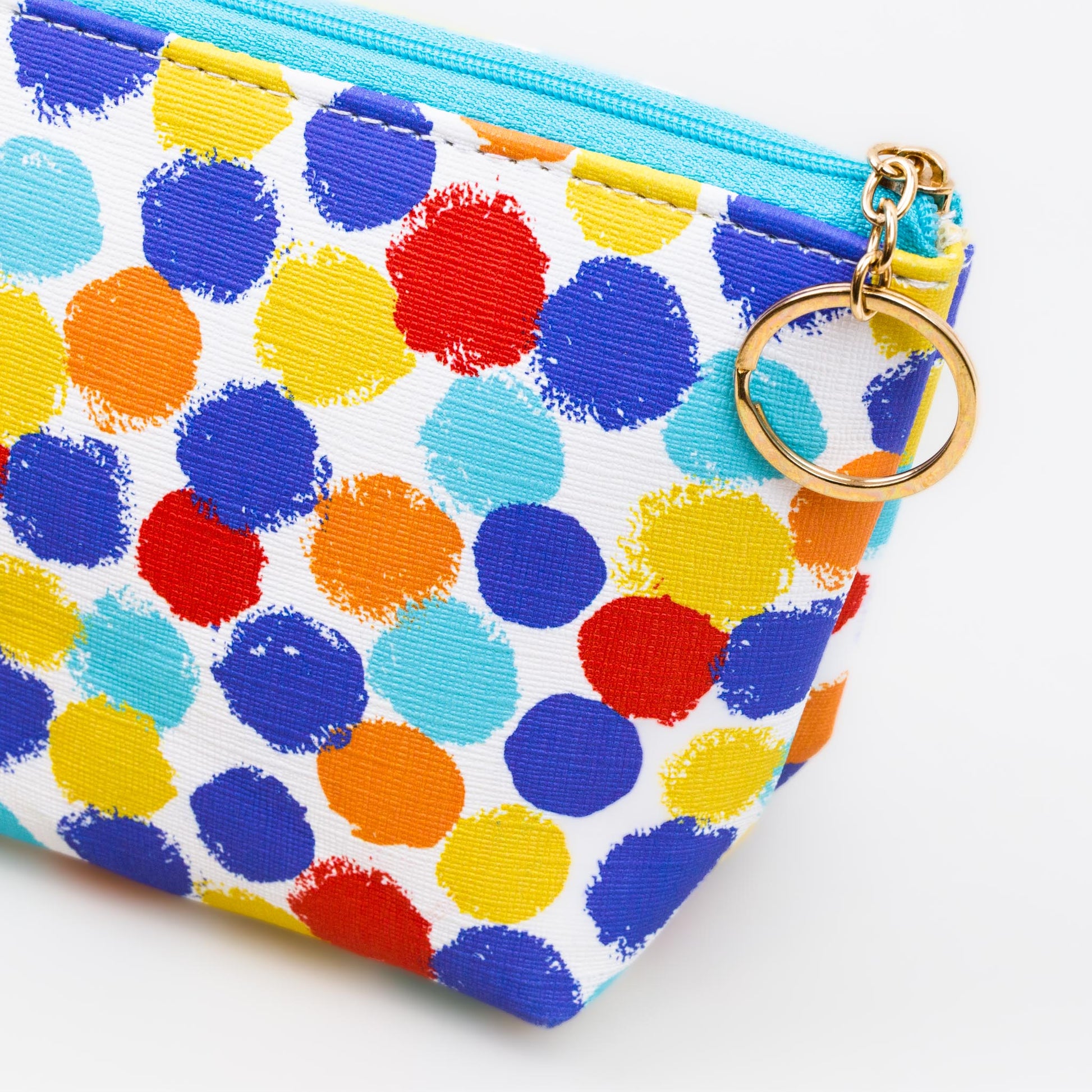 Geantă cosmetice cu imprimeu color - Funky Dots