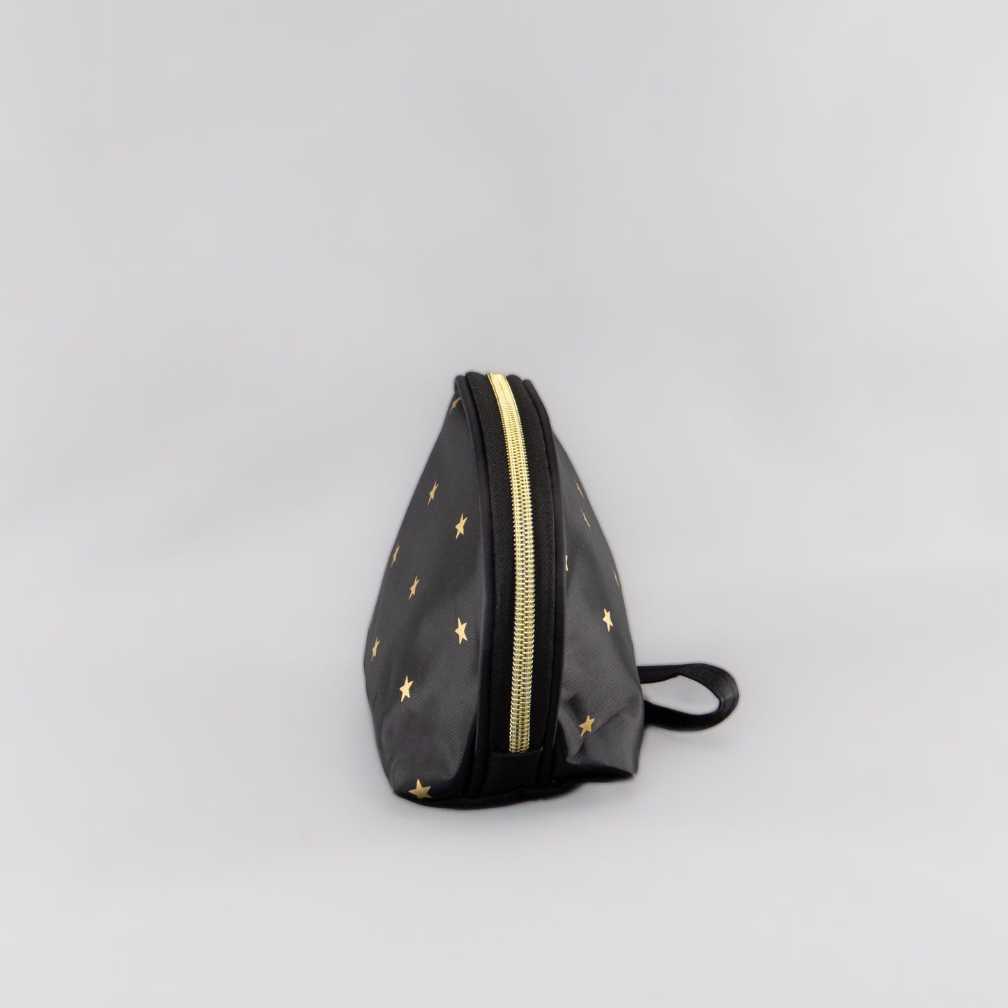 Geantă cosmetice cu imprimeu de steluțe - Negru